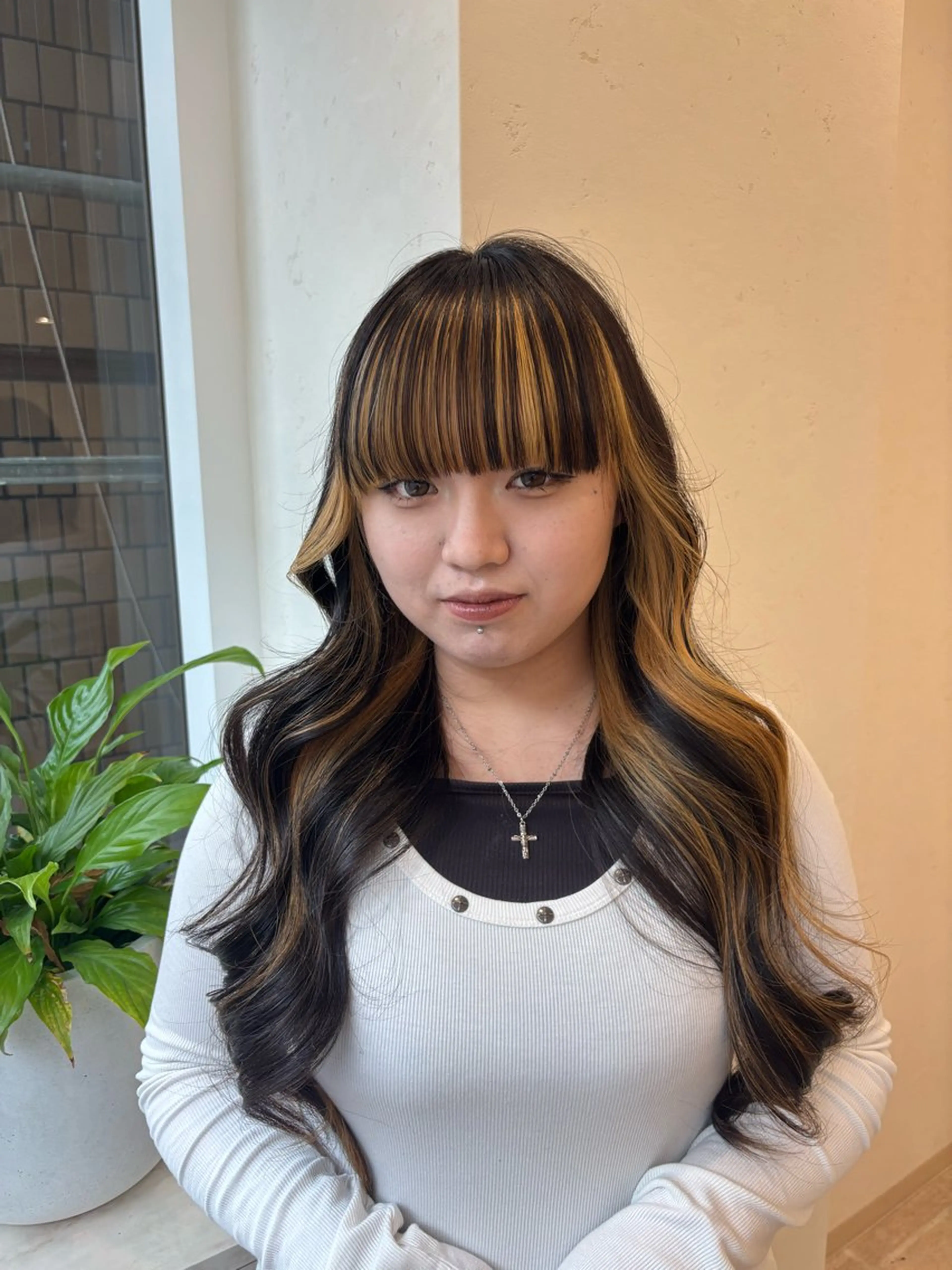 ロング ヘアアレンジ ヨシンモリ 御苑 朝郁のヘアスタイル