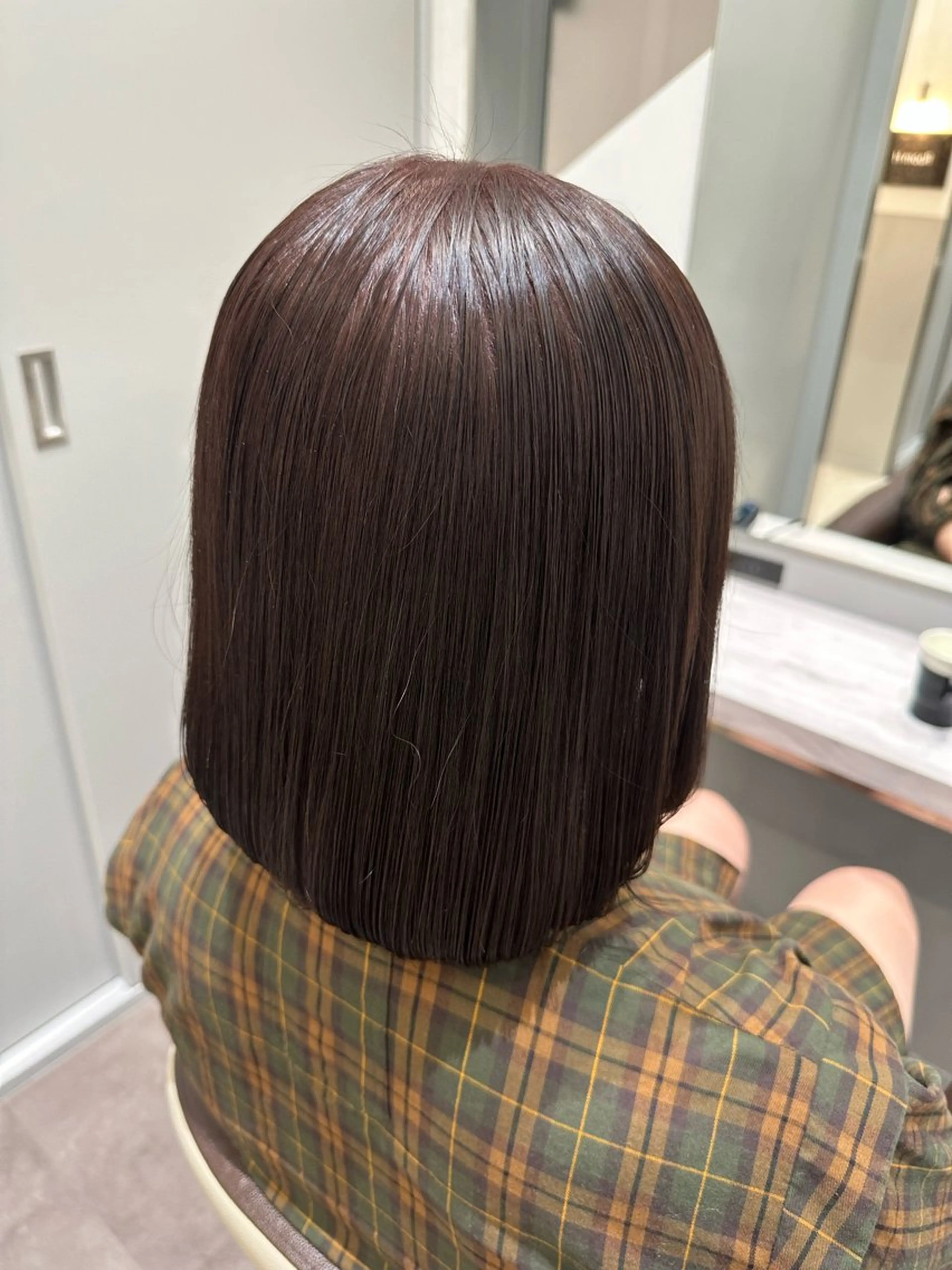 ミディアム 美髪矯正・ブリーチ 矯正🫧秋元ゆたかのヘアスタイル