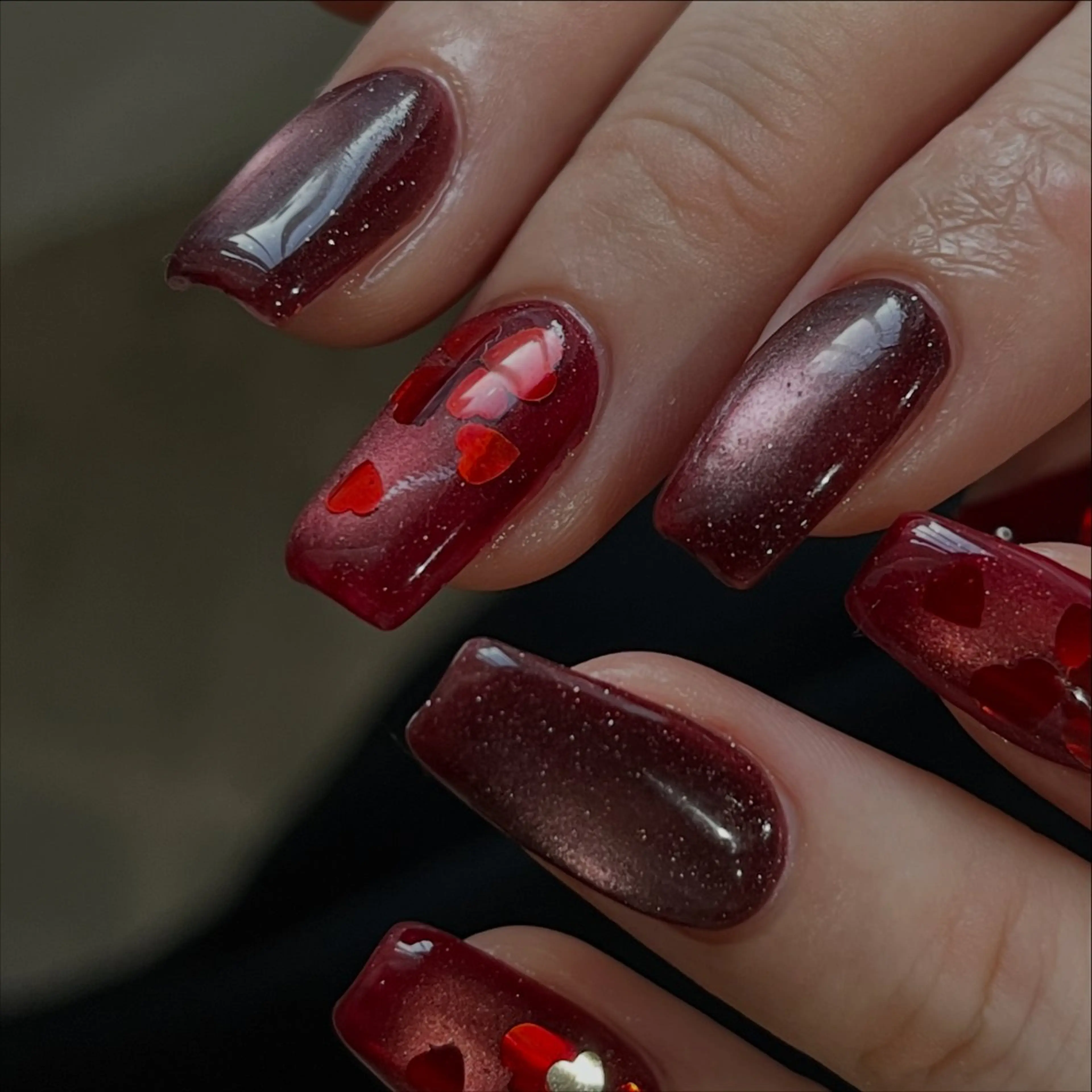 ネイル マグネットネイル ハンドネイル repos 金山ネイルサロンのネイルデザイン