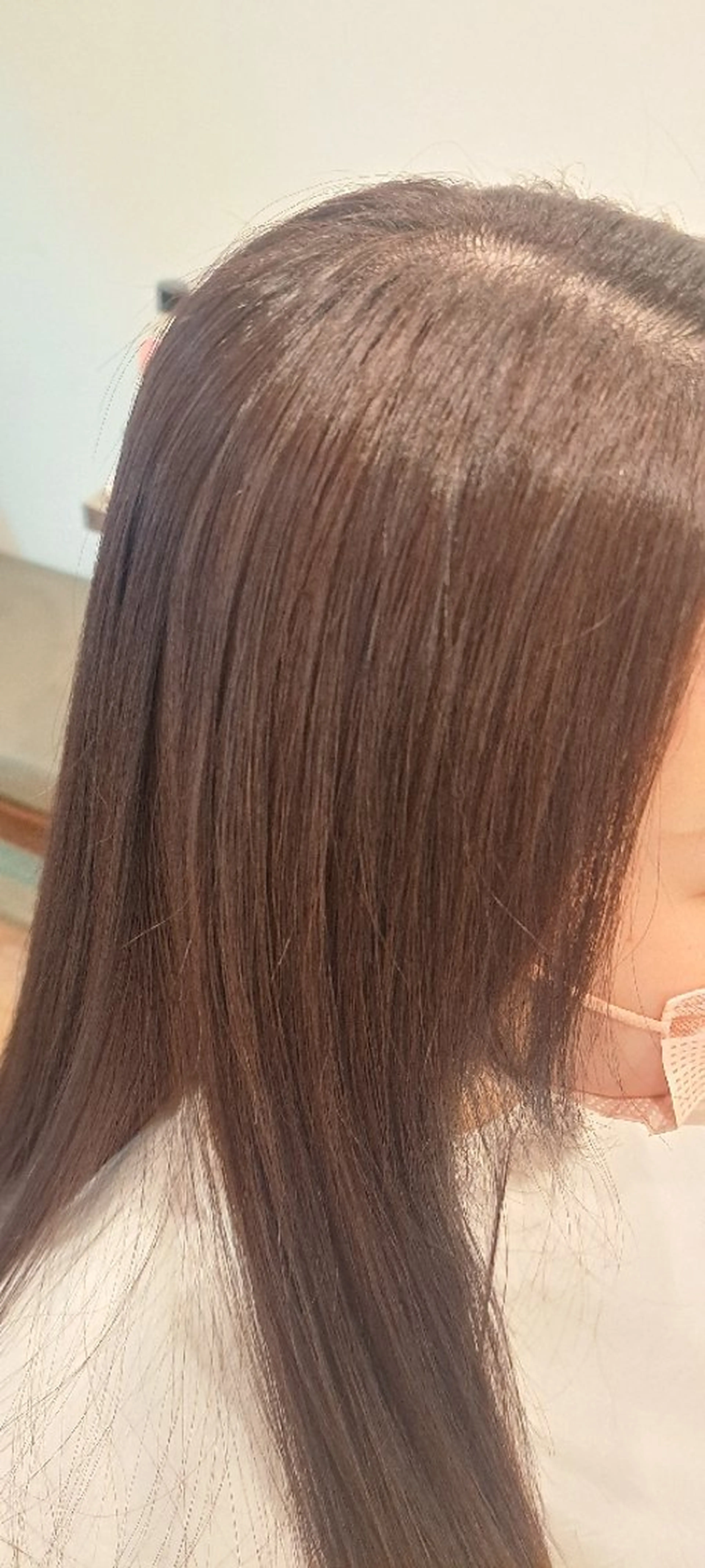 ファッションカラー(ブリーチなし)+前髪カット無料の写真