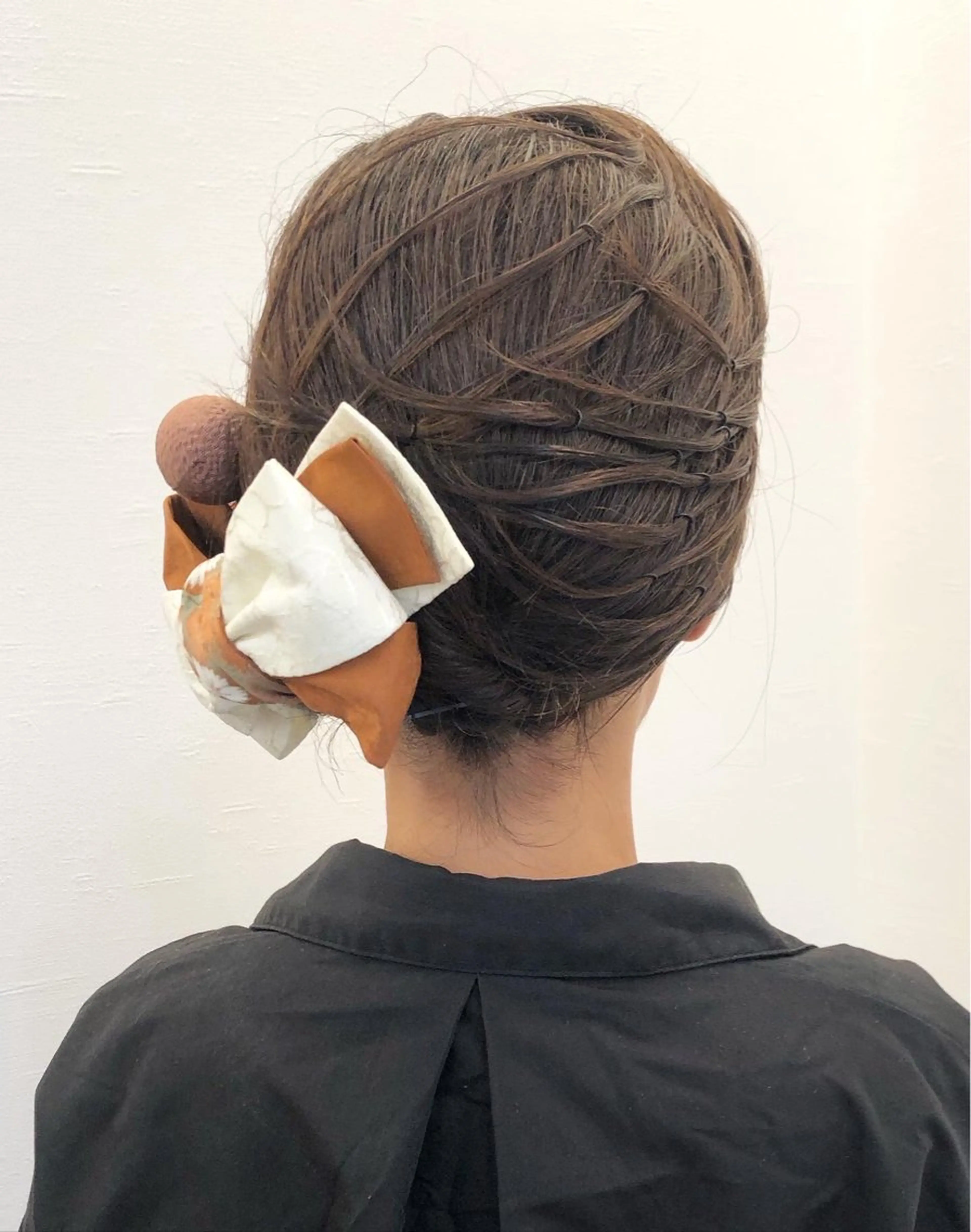 ヘアアレンジ ツノガイ エリのヘアスタイル