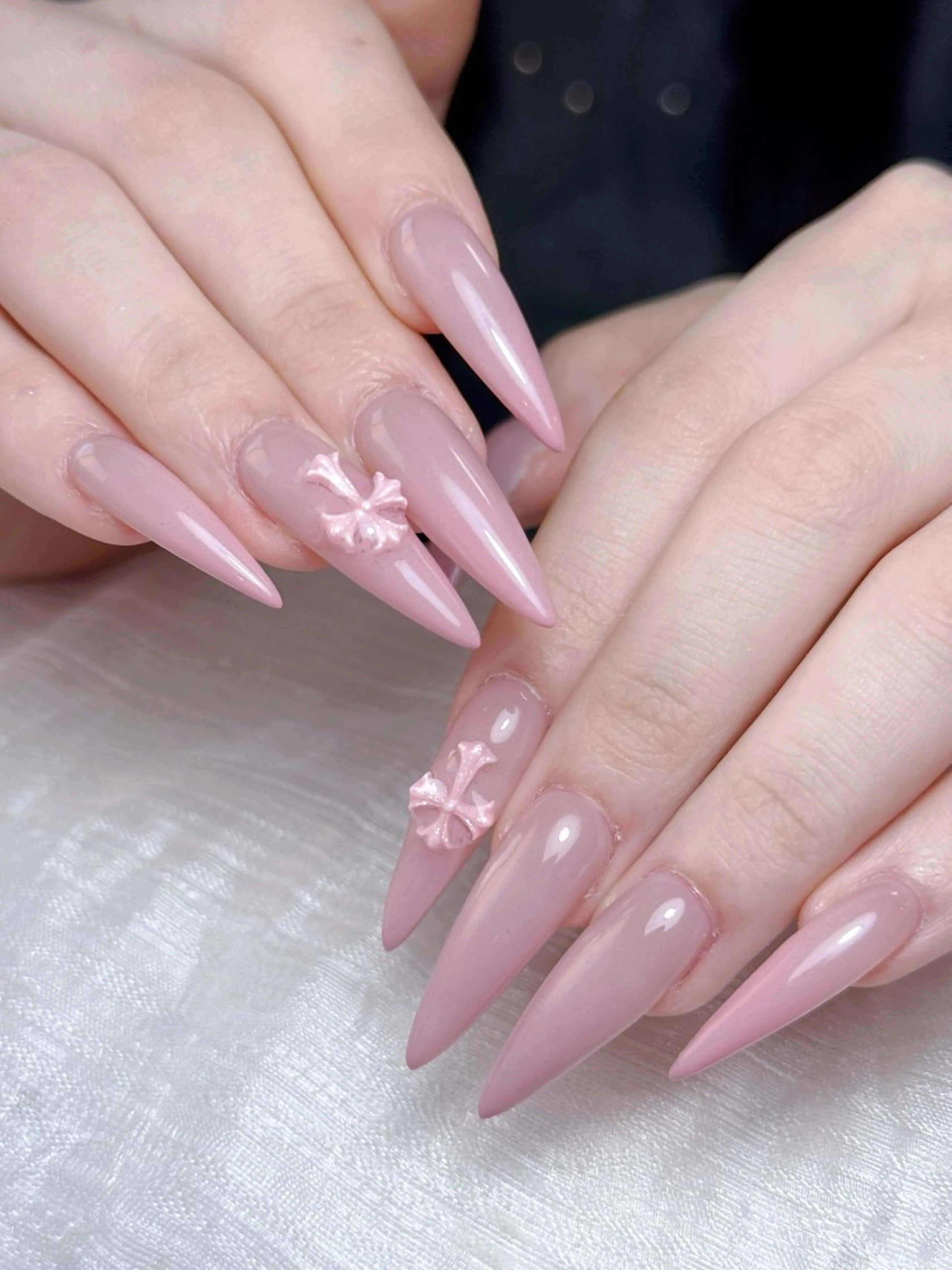 ネイル アートネイル 成人式 ジェルネイル ニュアンスネイル 夏ネイル ハンドネイル Nie Nail Shinokuboのネイルデザイン