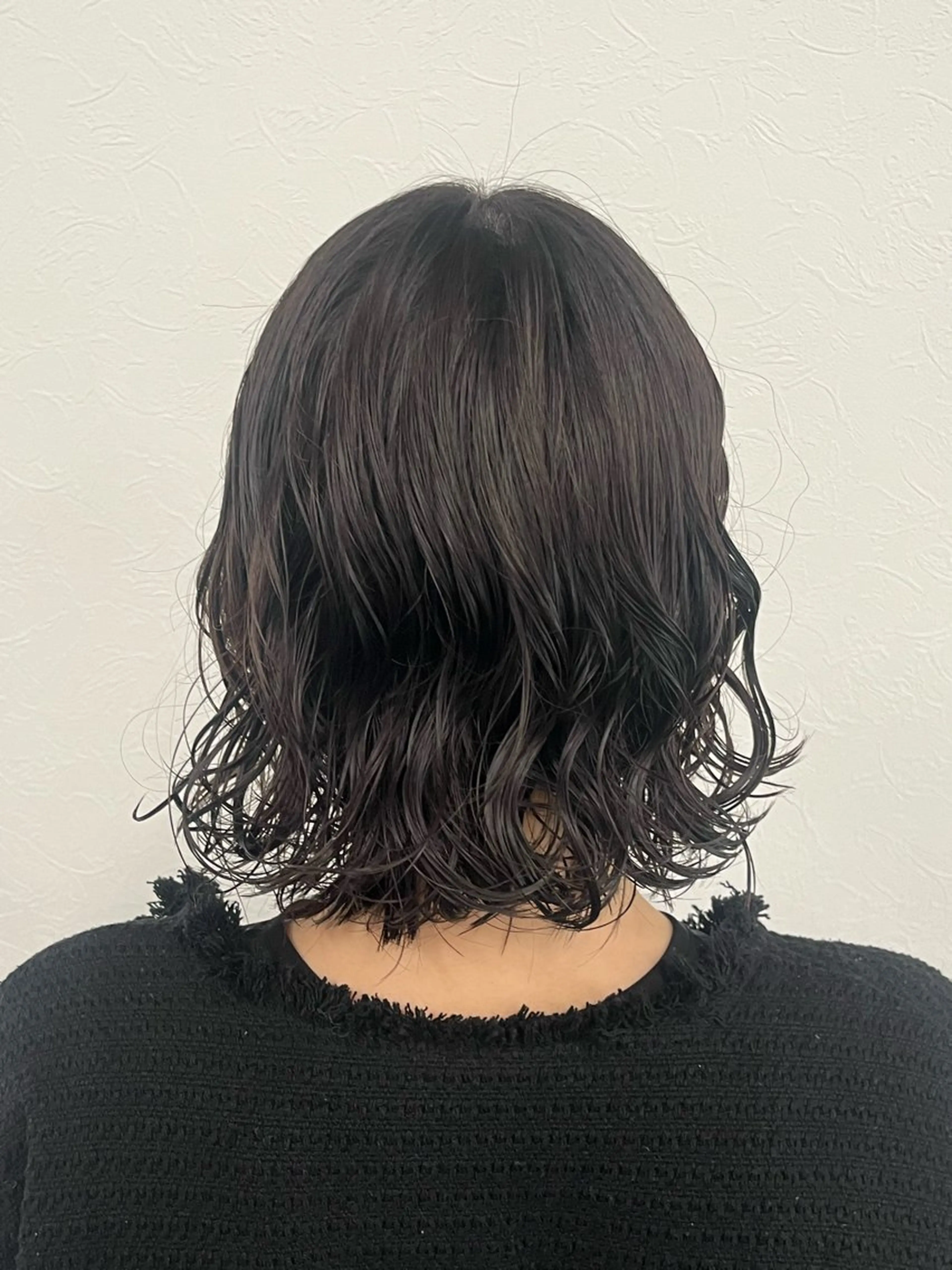 パーマ aren ／透明感colorのヘアスタイル