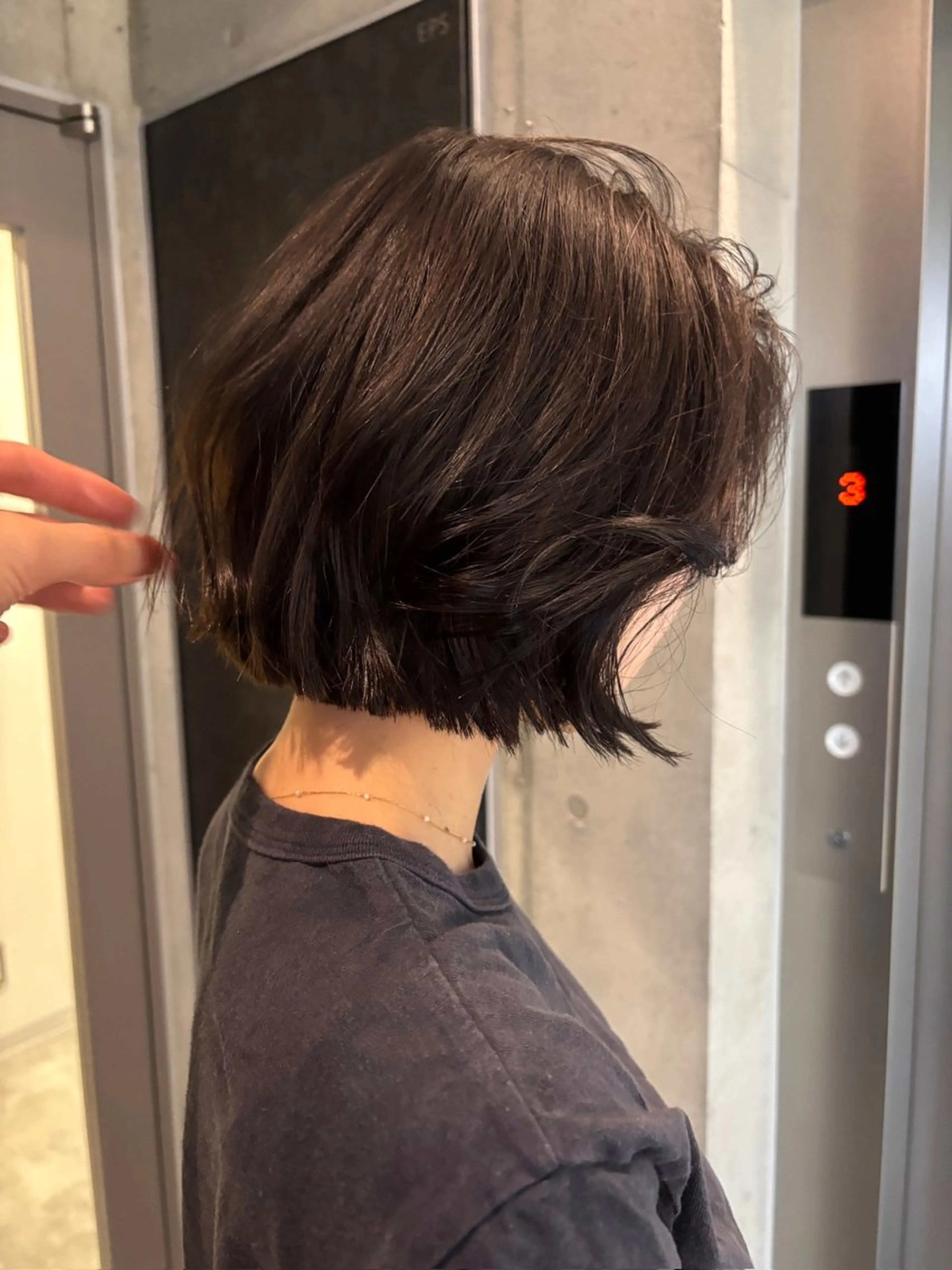 ショート カラー カット ヘアカラー トリートメント トレンドボブ /ミリヤのヘアスタイル