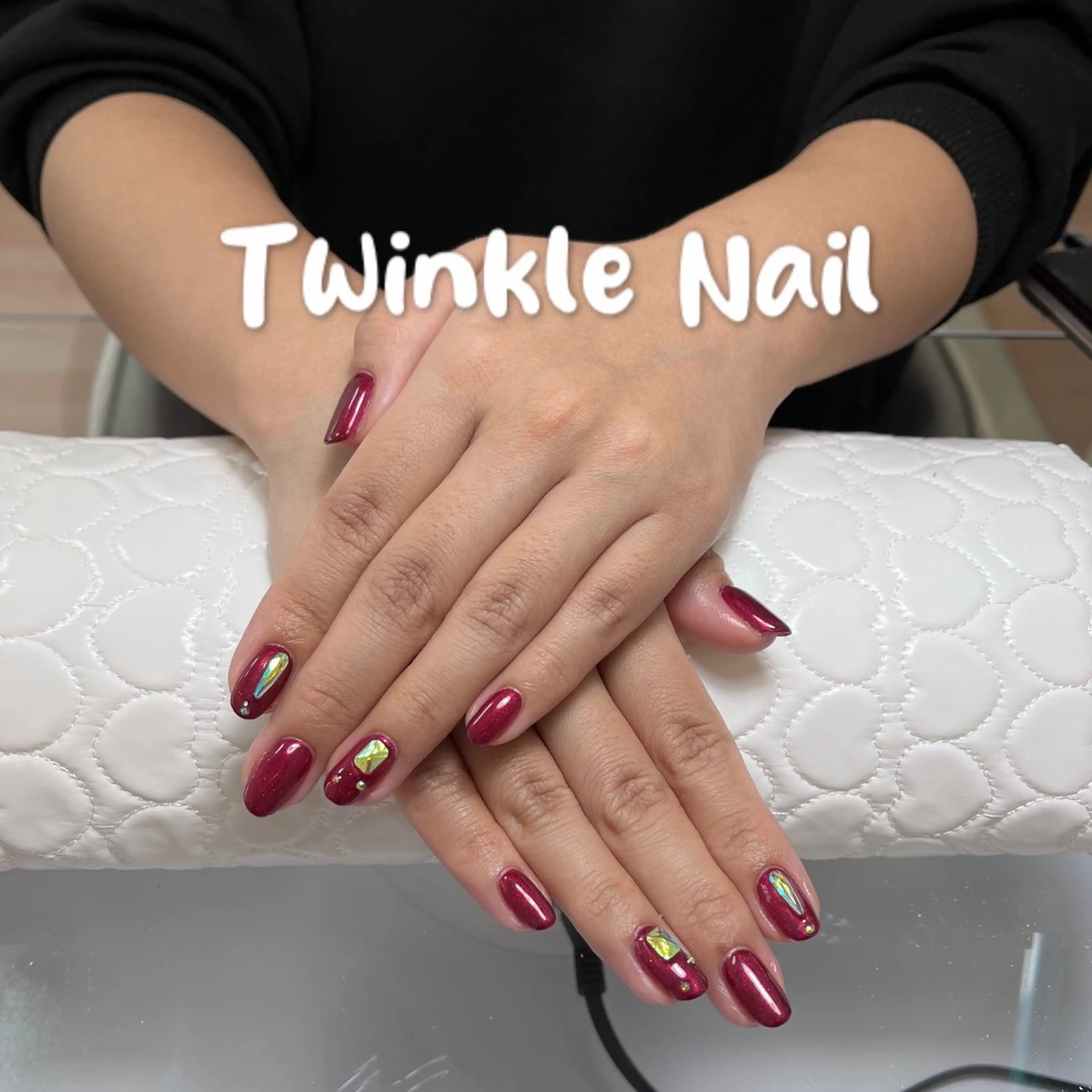 ネイル ストーンネイル Twinkle Nail Kuboのネイルデザイン