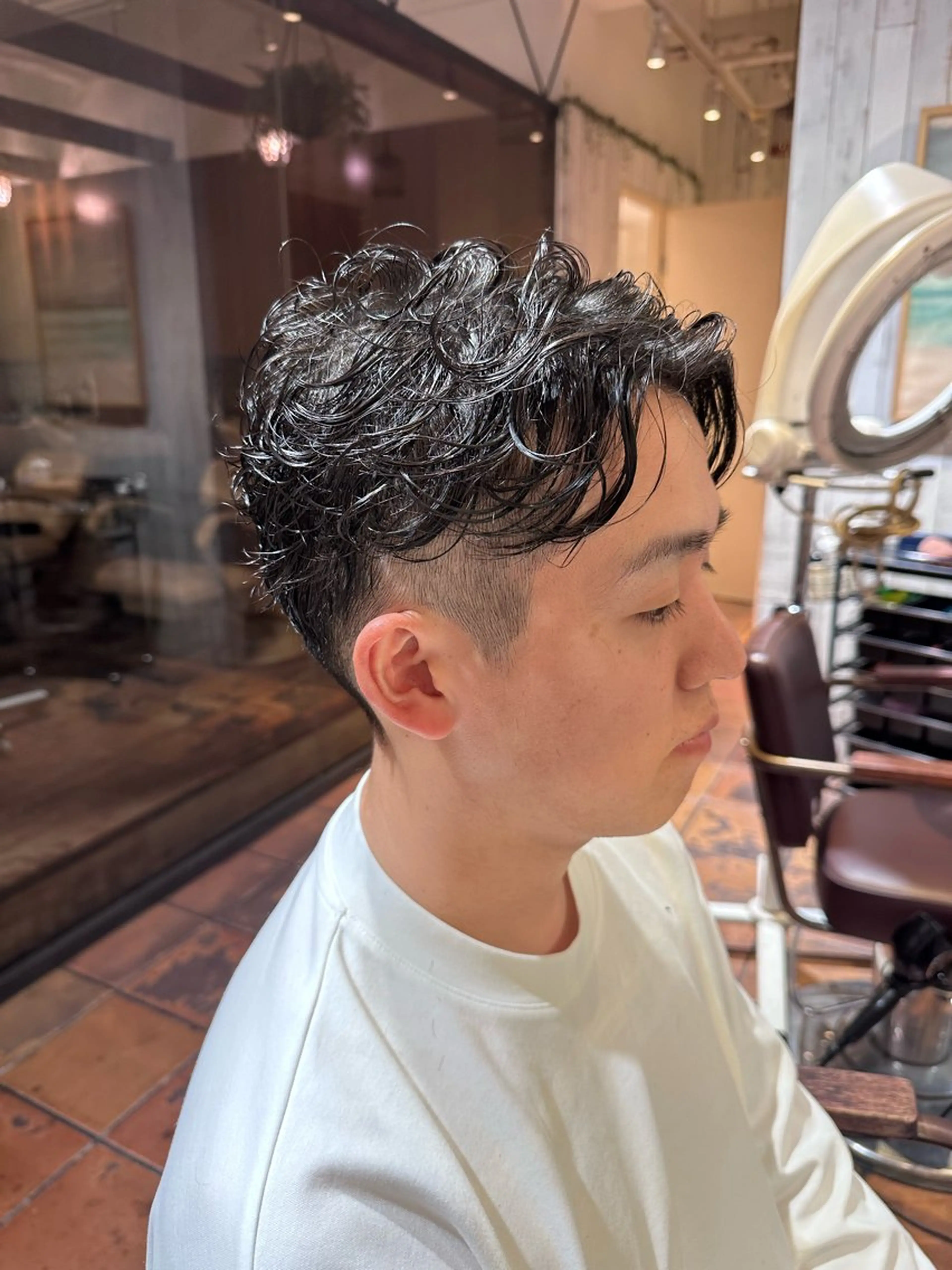 パーマ メンズ カット パーマ Rio:mist / kiriのヘアスタイル