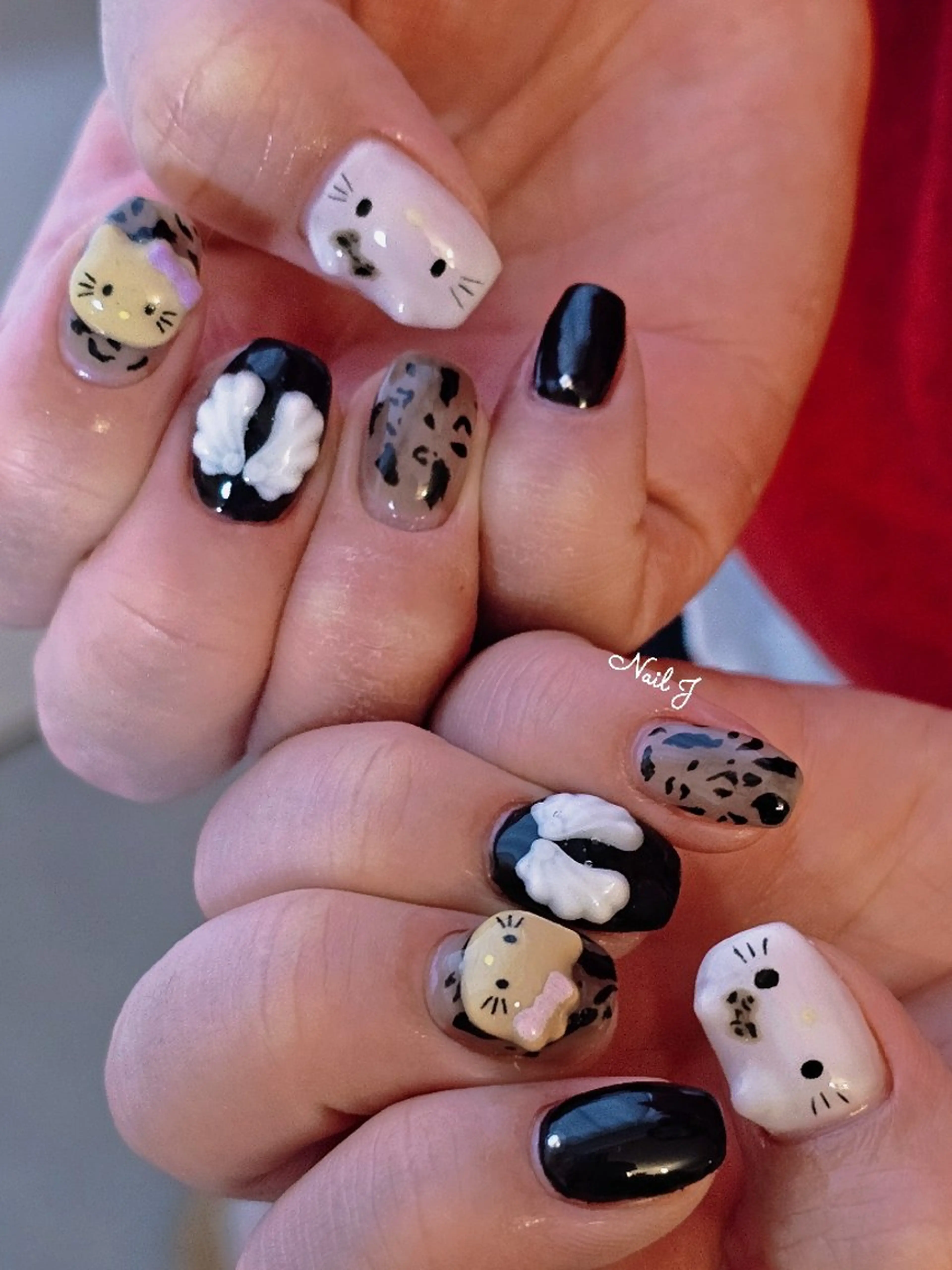 ネイル 韓国ネイル 持ち込み ハンドネイル Nail Jのネイルデザイン