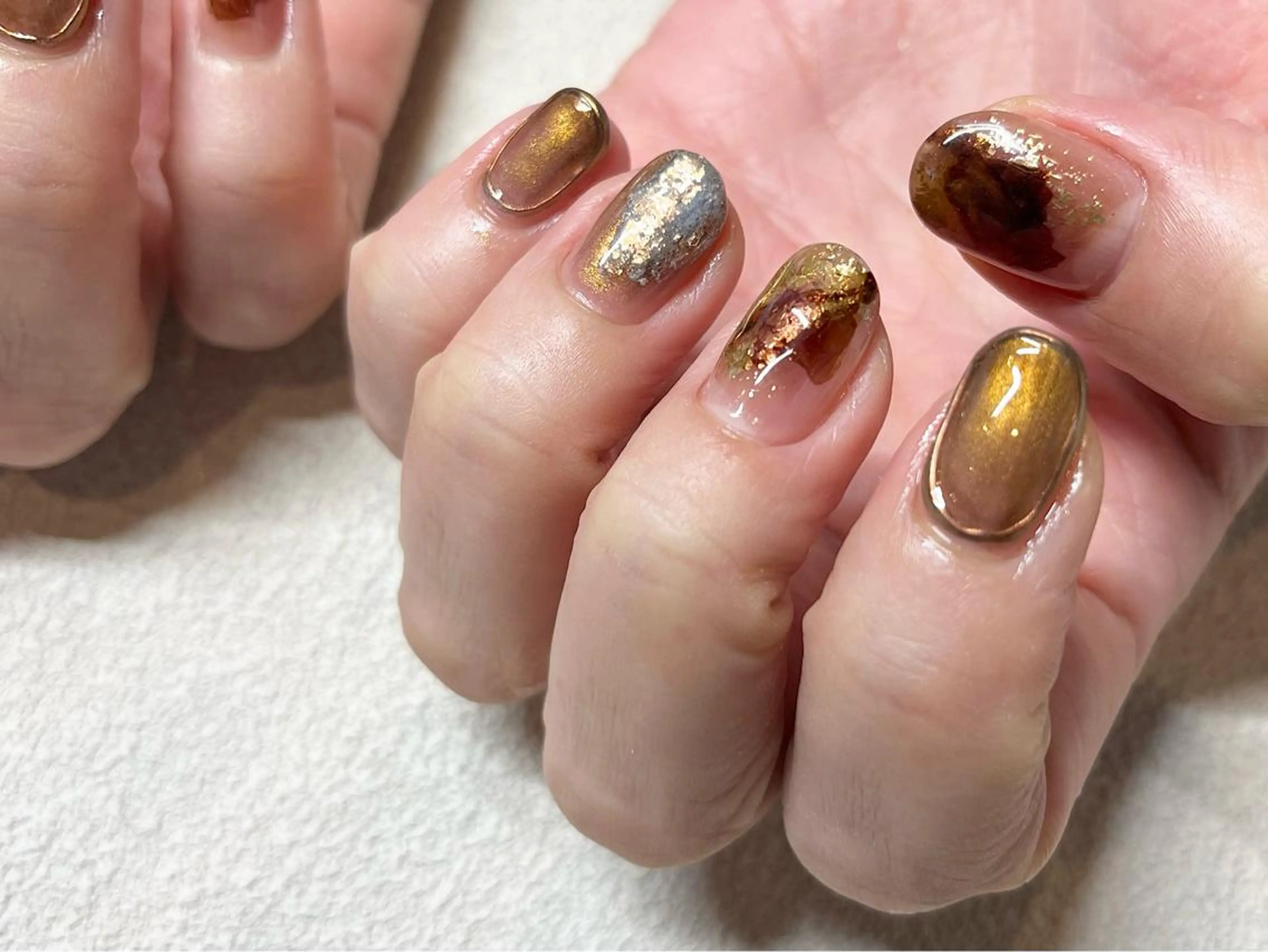 ネイル ハンドネイル 小河 仁美のネイルデザイン