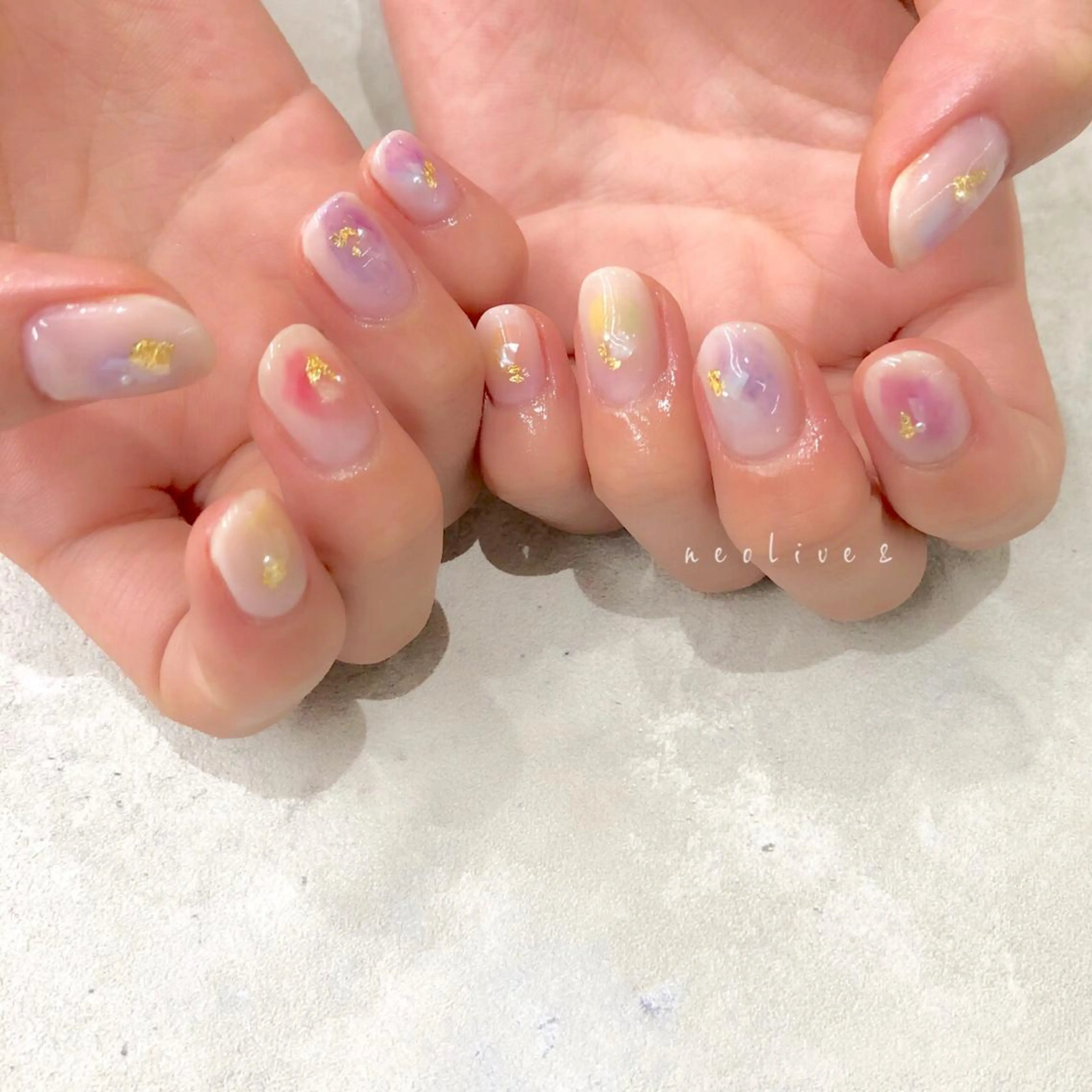 ネイル ハンドネイル Yuriko Omi パラジェル/渋谷のネイルデザイン