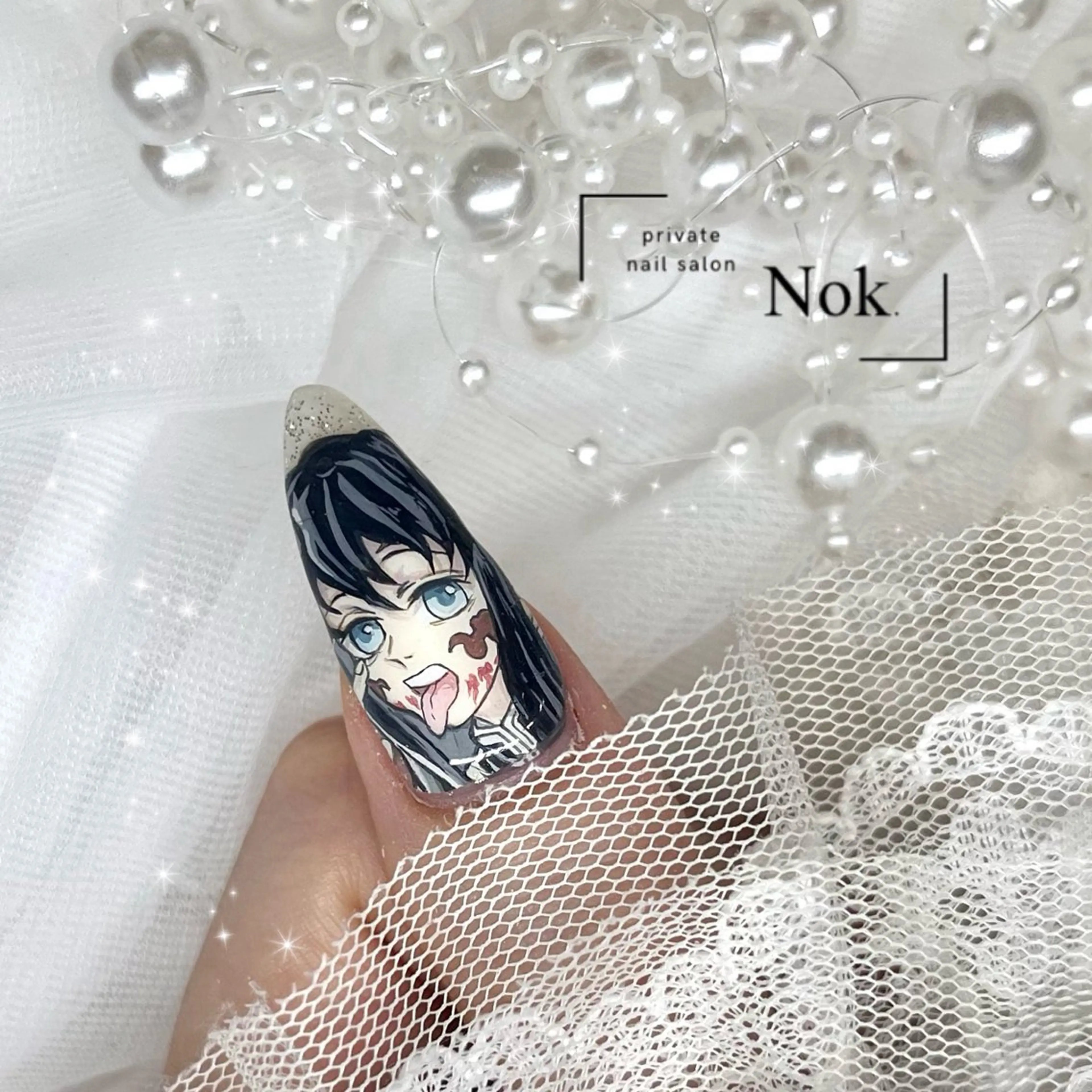 ネイル ハンドネイル 池袋痛ネイル Nok. 渡辺のネイルデザイン