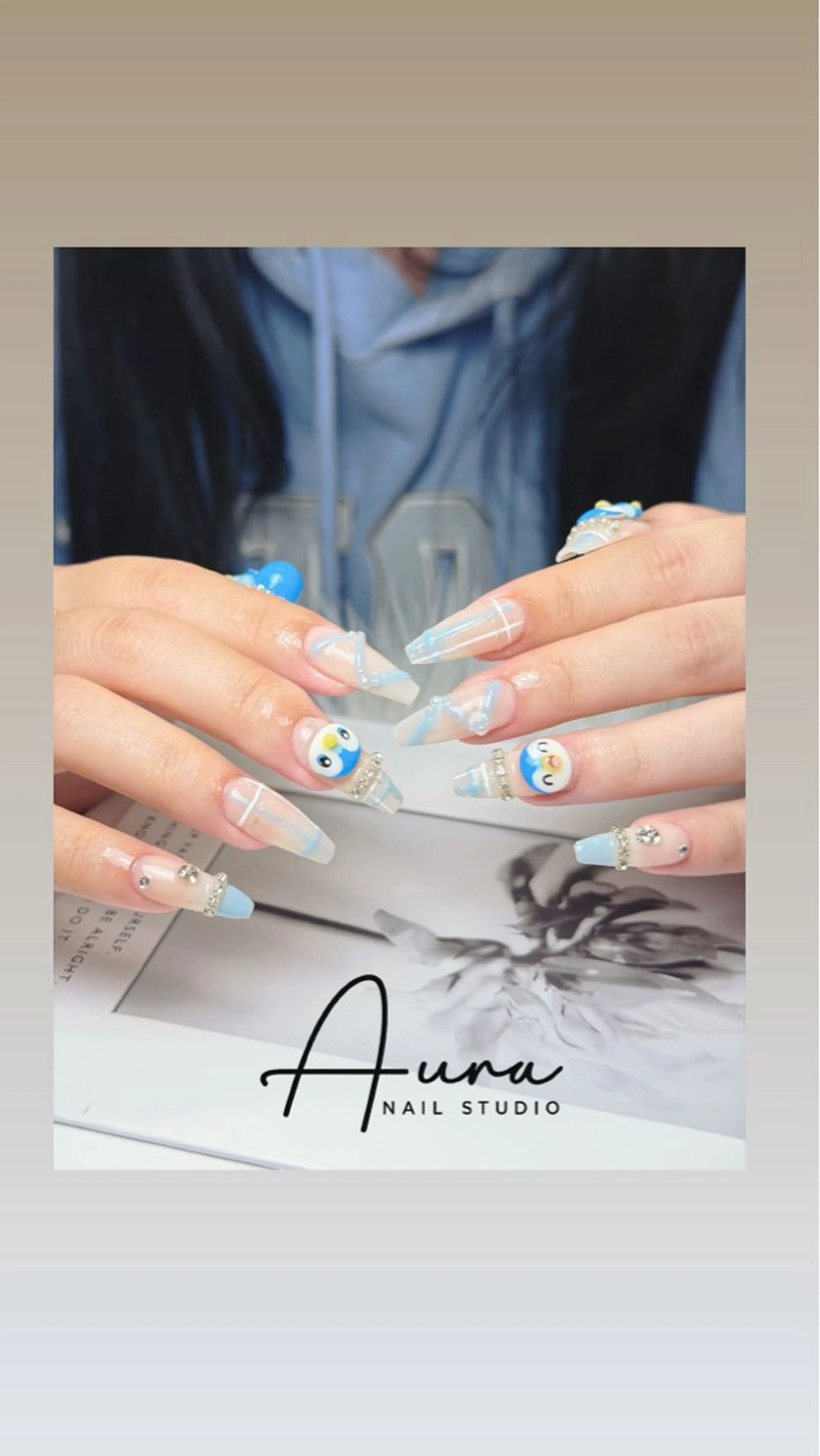 ネイル ハンドネイル Aura Nail Studioのネイルデザイン