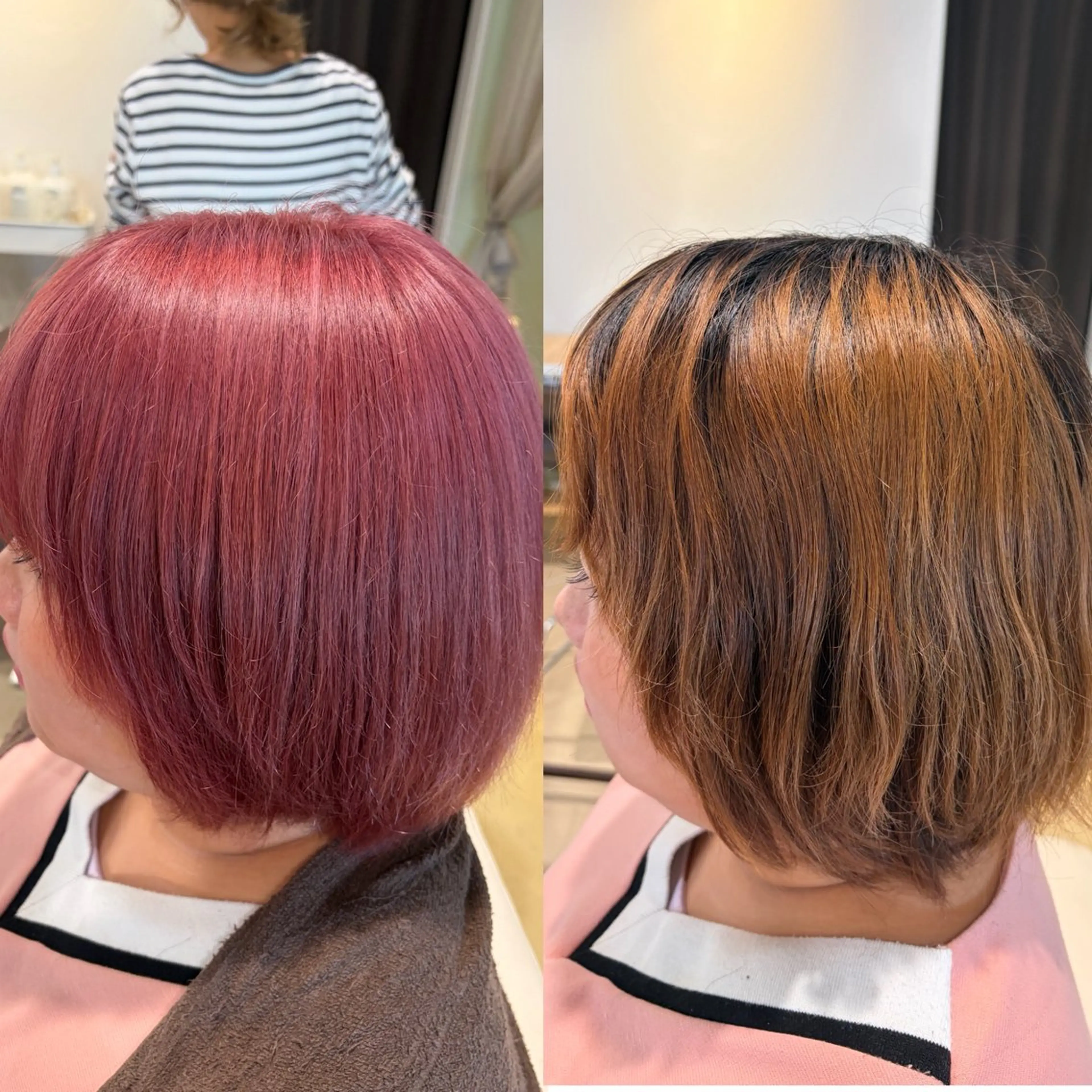 ショート カラー 山下 阿雅のヘアスタイル