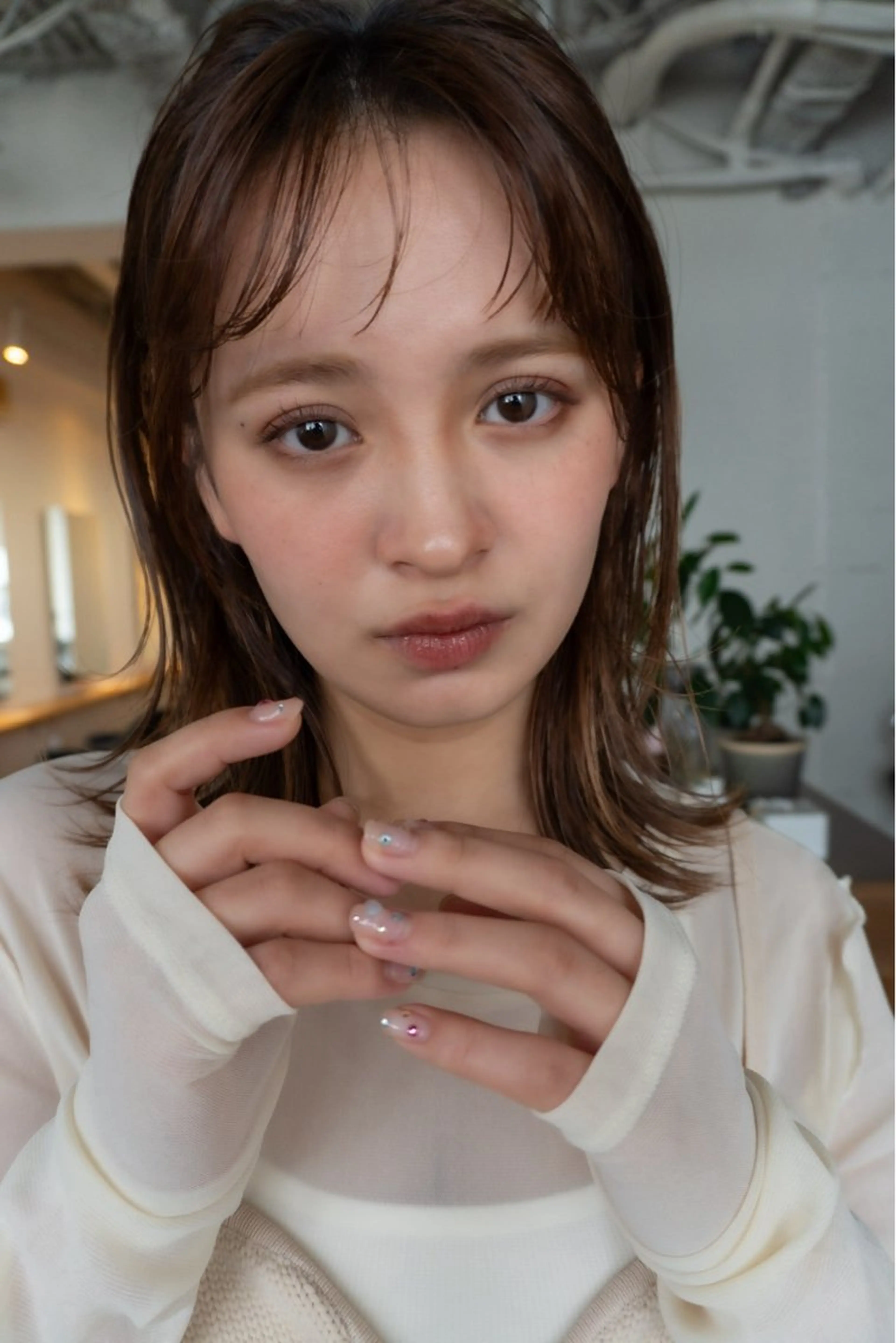 ミディアム green 上野のヘアスタイル