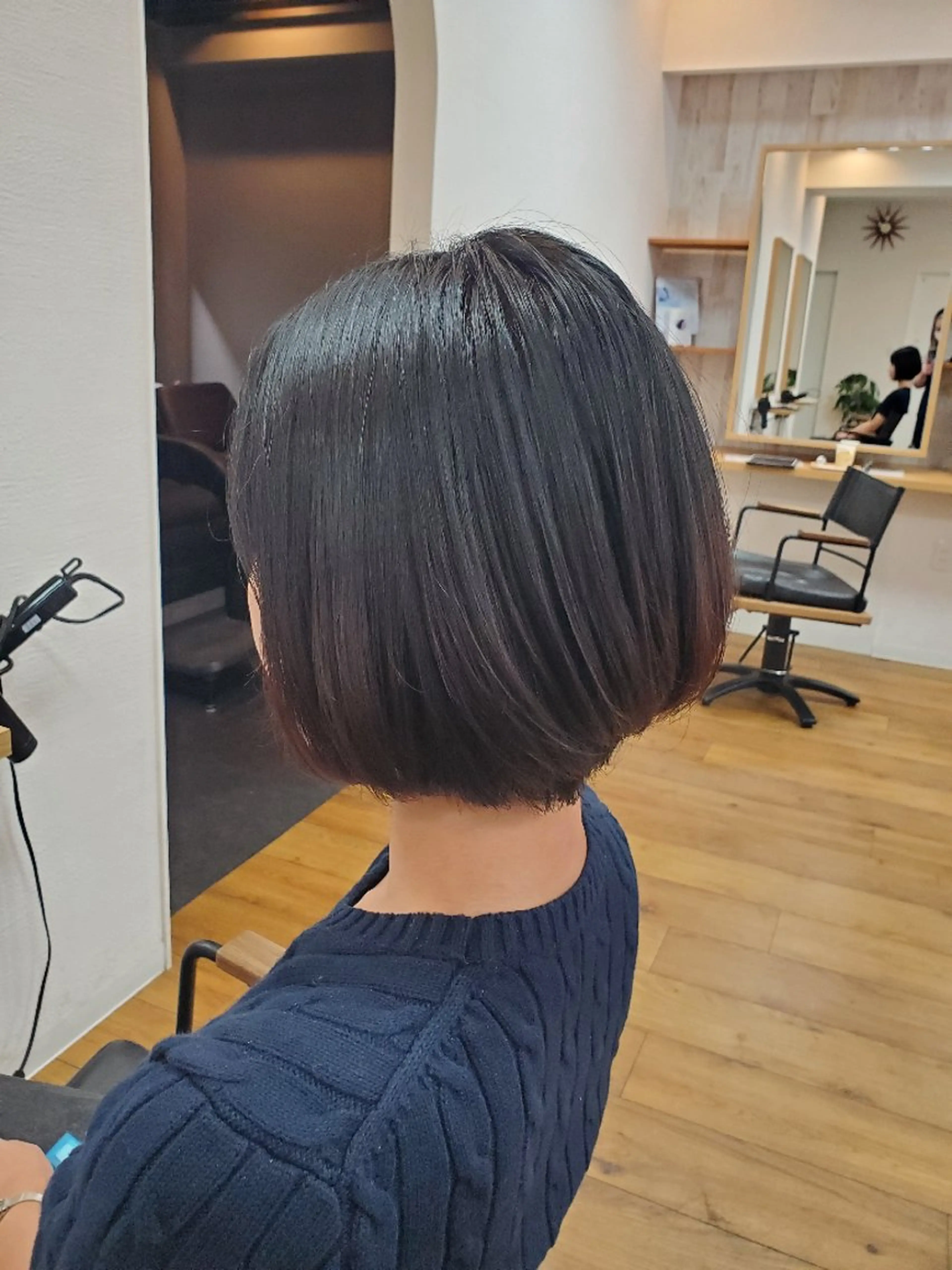 ミディアム 近森 美帆[モーラ高石店]のヘアスタイル