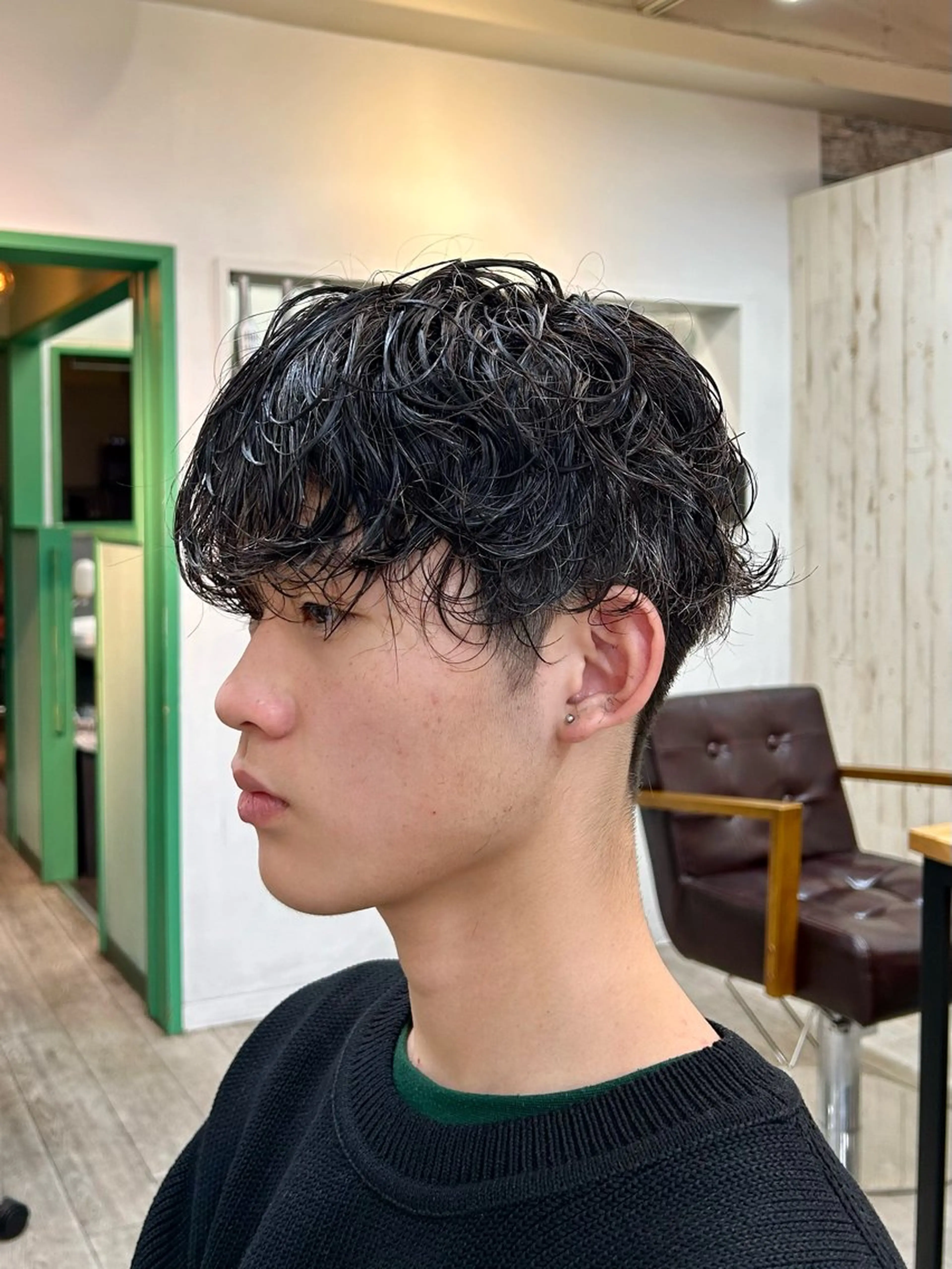 メンズ カット パーマ ⚜️メンズカット・パ ーマ/ひかる⚜️のヘアスタイル