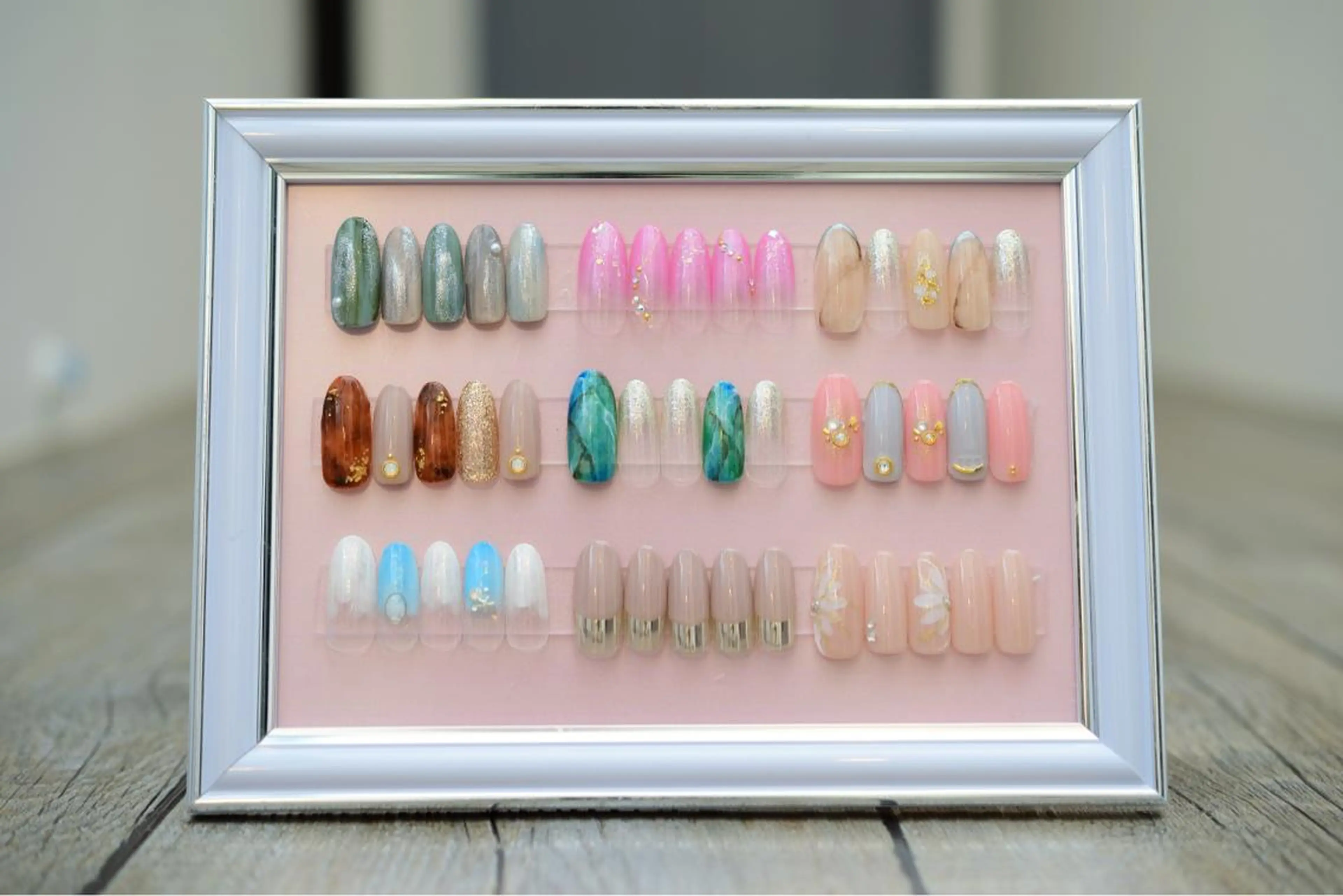 ネイル a:Qネイル /久米川のネイルデザイン