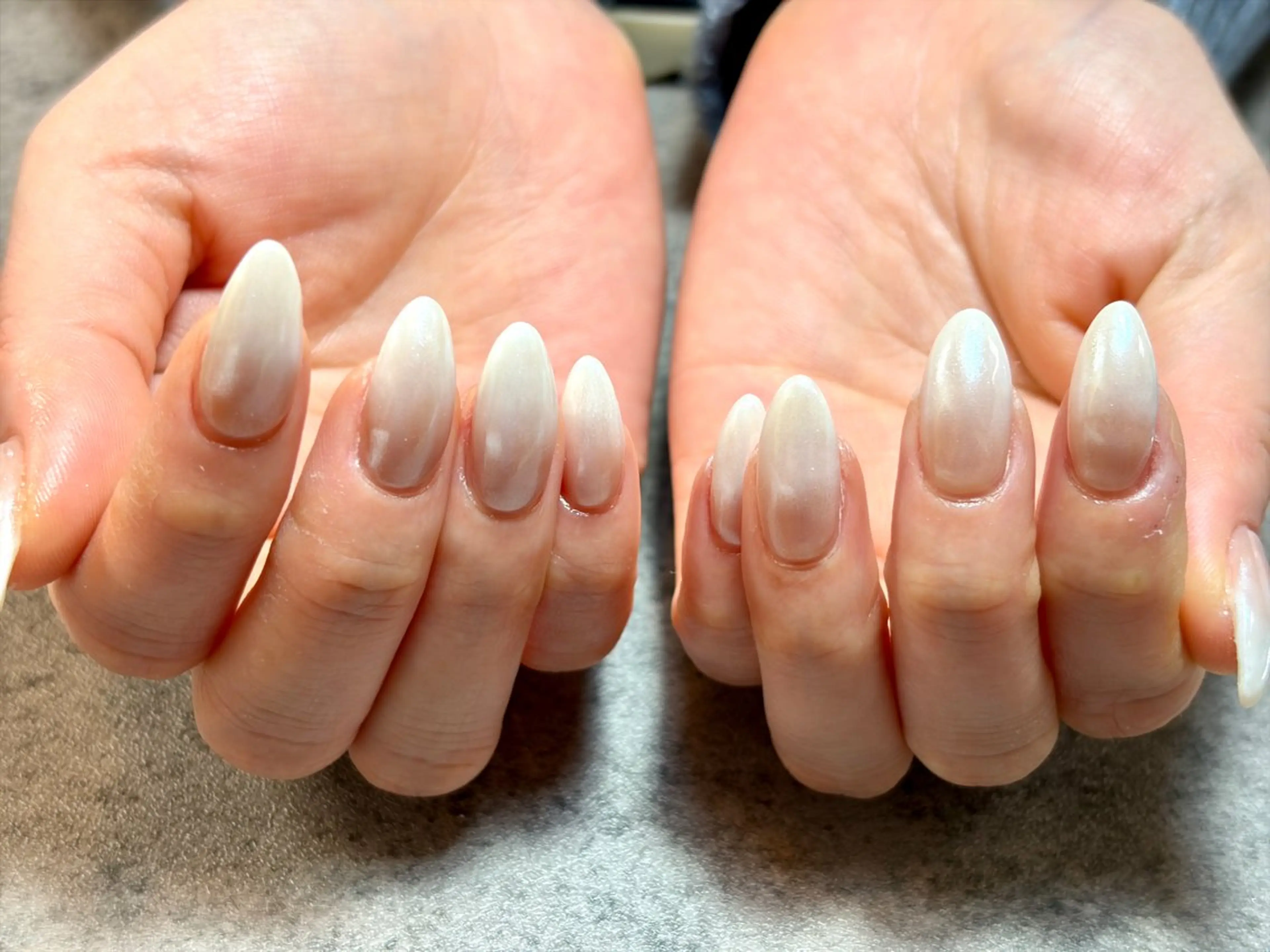 【フットネイル】グラデーションネイル🦶の写真