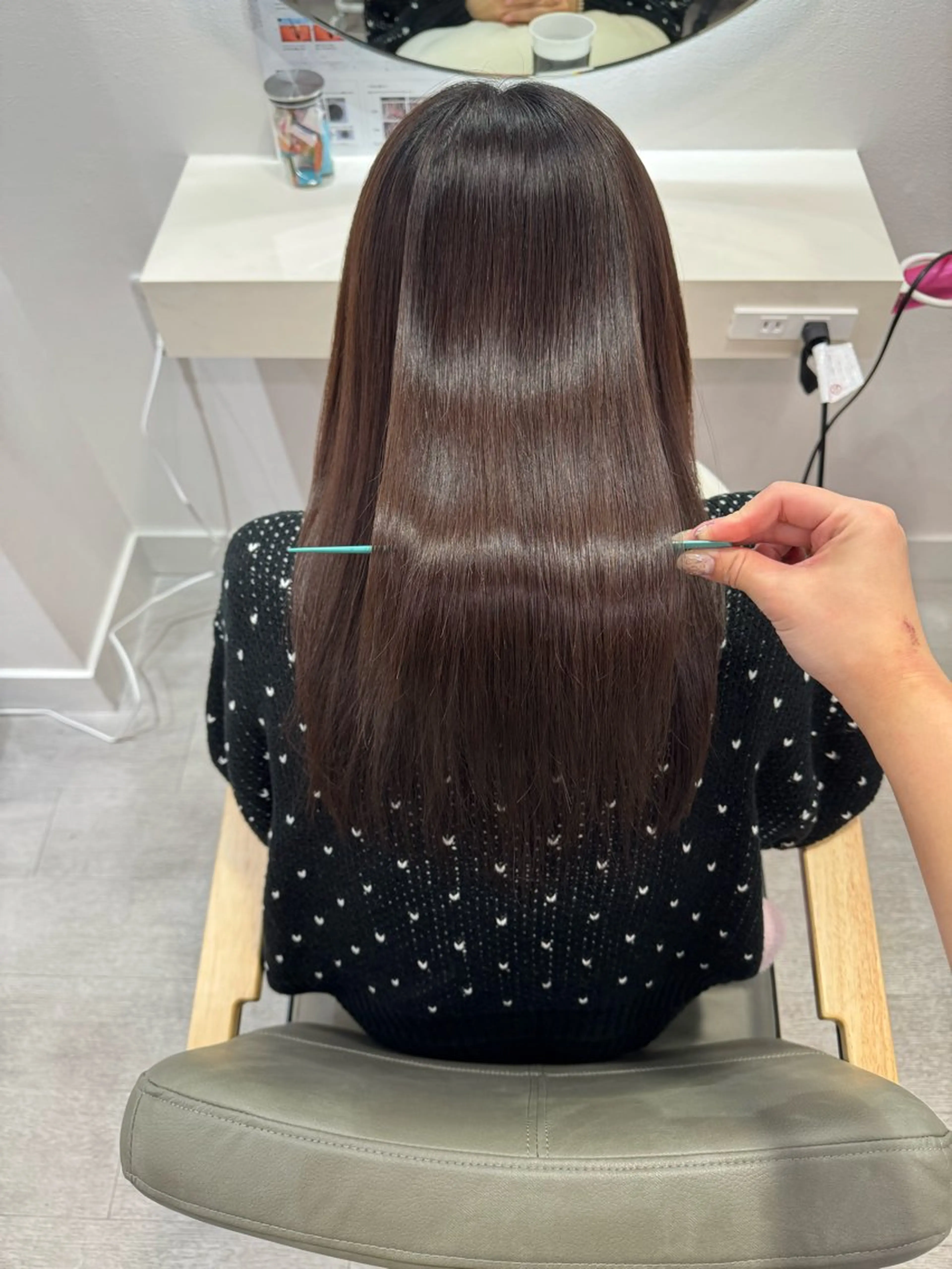 ロング トリートメント 🌷torie川越 🌷kalinのヘアスタイル