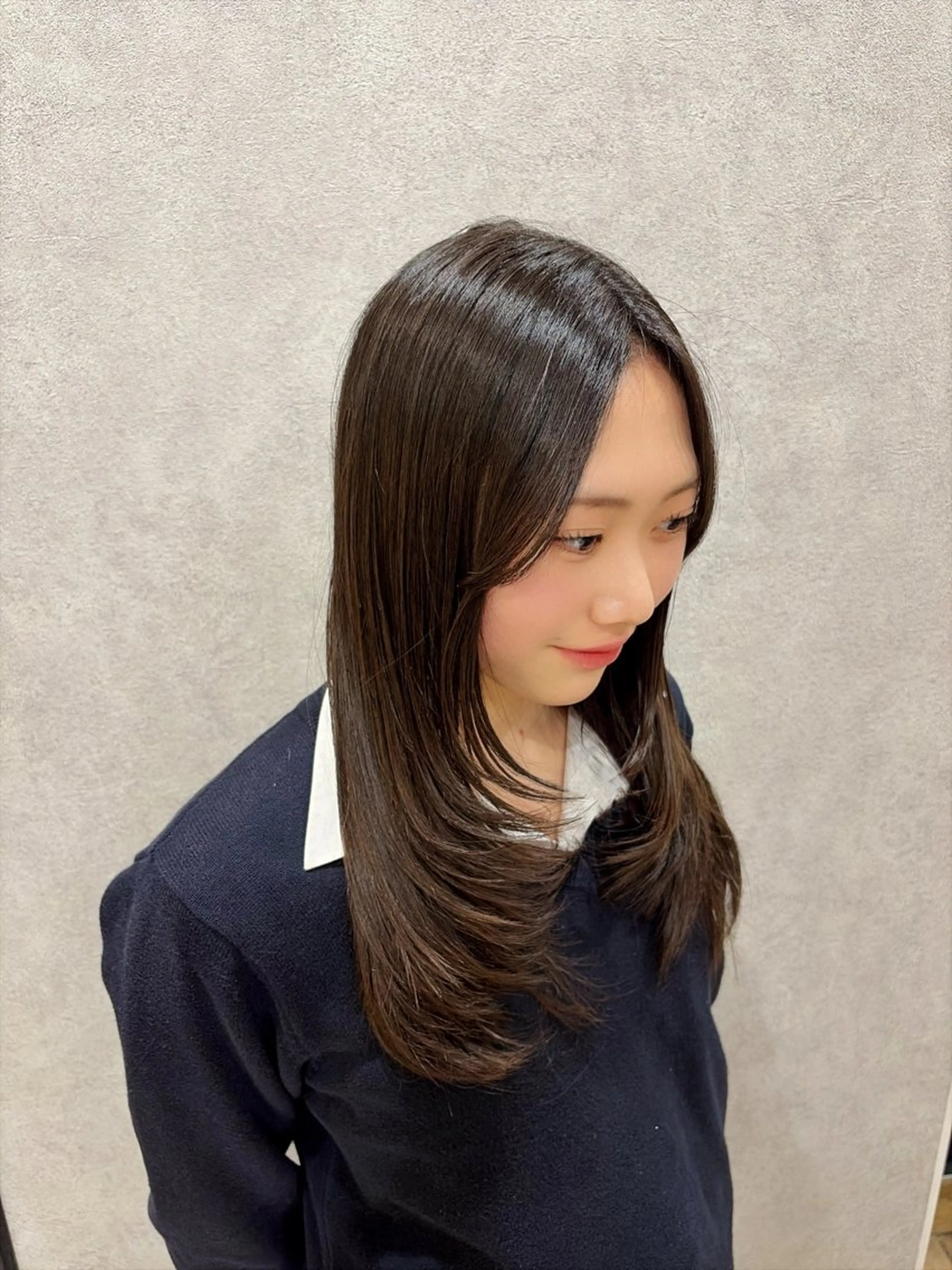 ロング レイヤーカット カット 🎀レイヤー/ブリー チ艶カラー🫧NOAのヘアスタイル