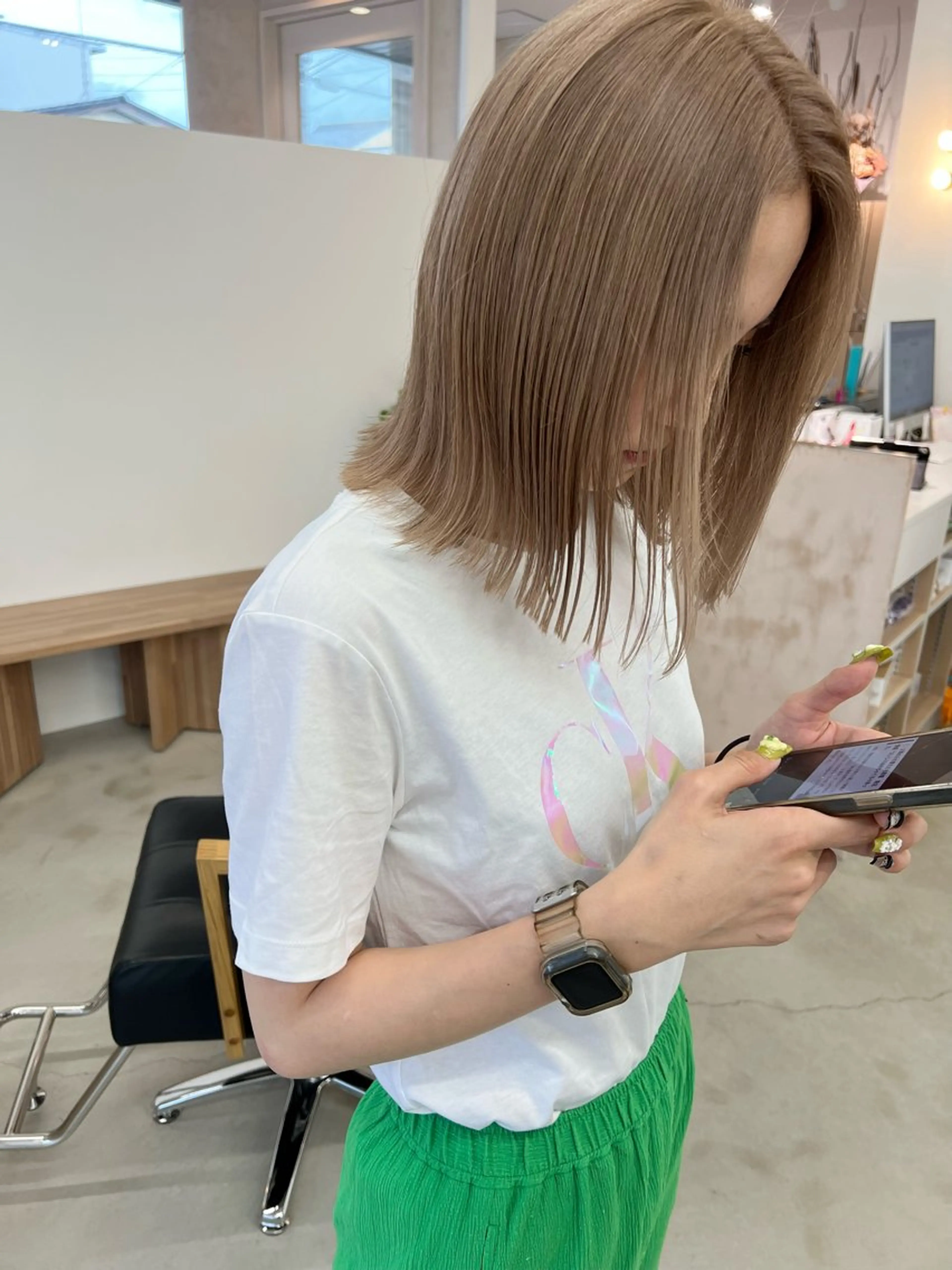 カラー＋1step TRの写真