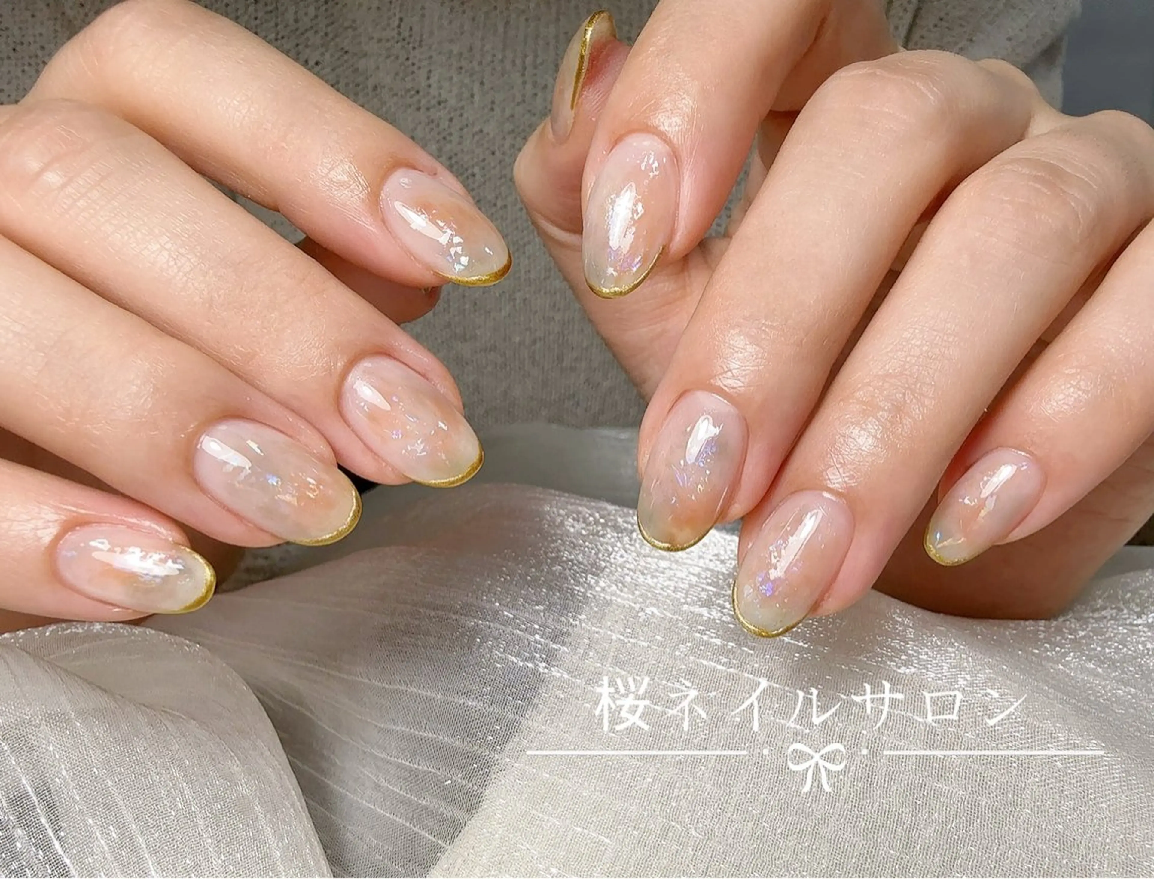 ネイル アートネイル フットネイル フレンチネイル ジェルネイル ニュアンスネイル ハンドネイル 桜 ネイルのネイルデザイン