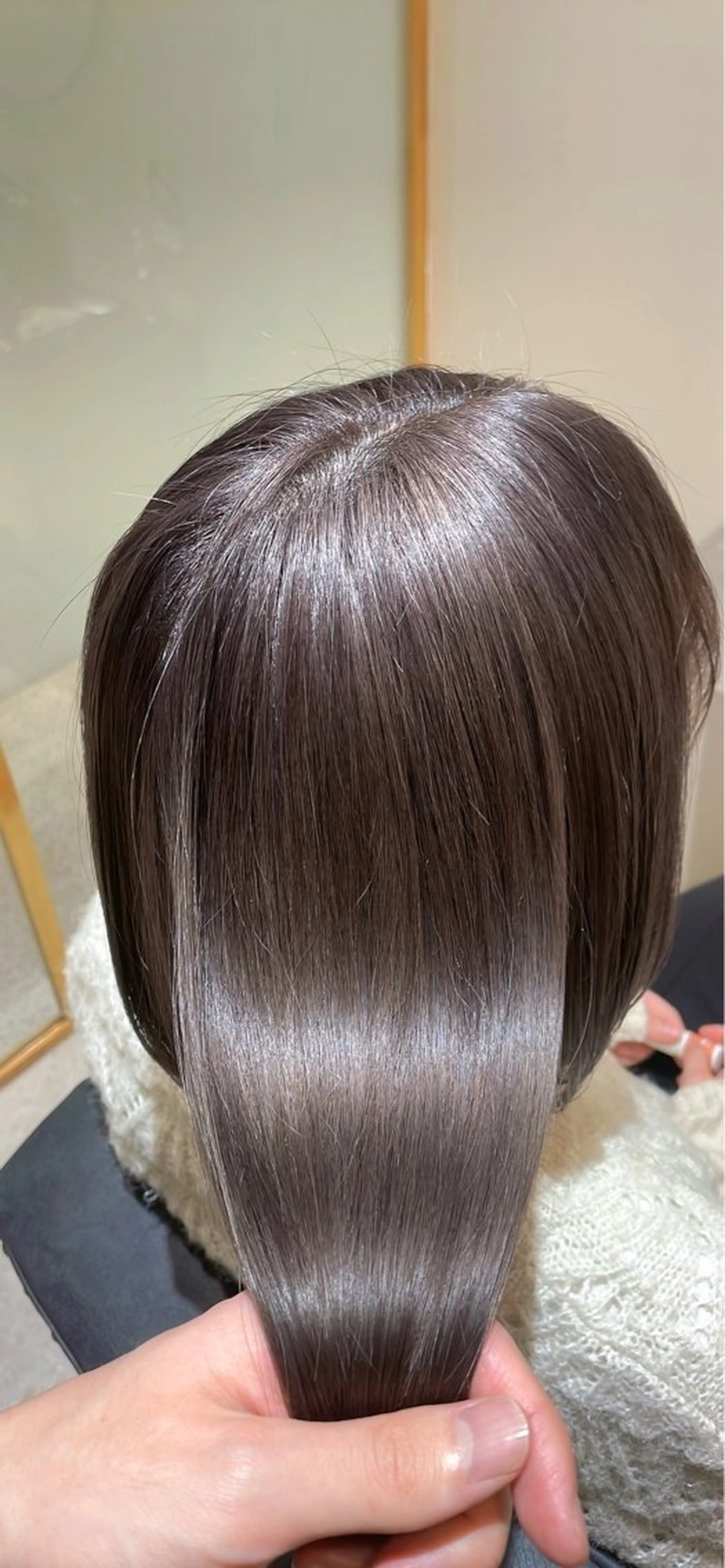 ミディアム カラー おおたかの森/透 明感/小林のヘアスタイル