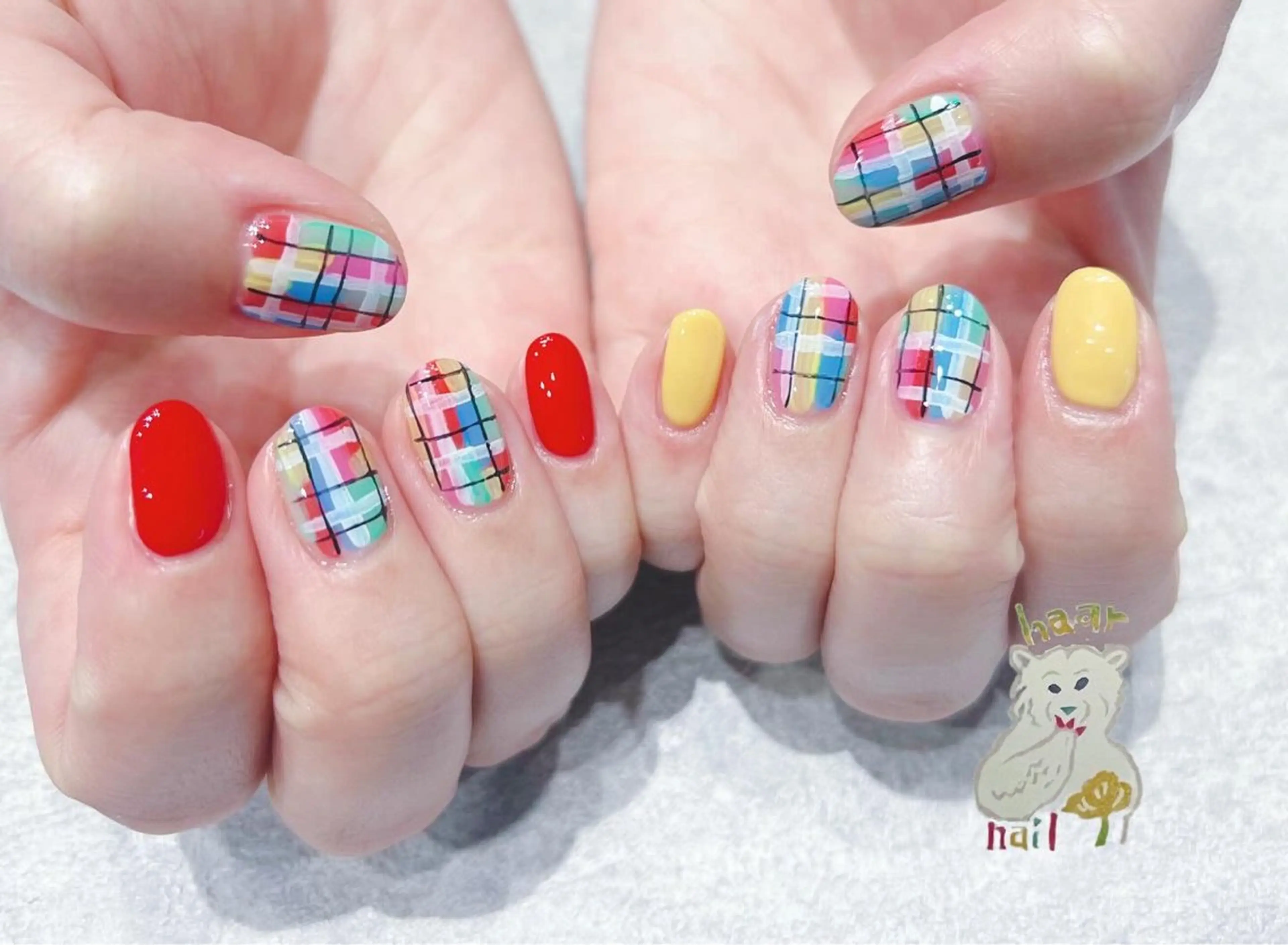 ネイル ハンドネイル 深田 加代のネイルデザイン