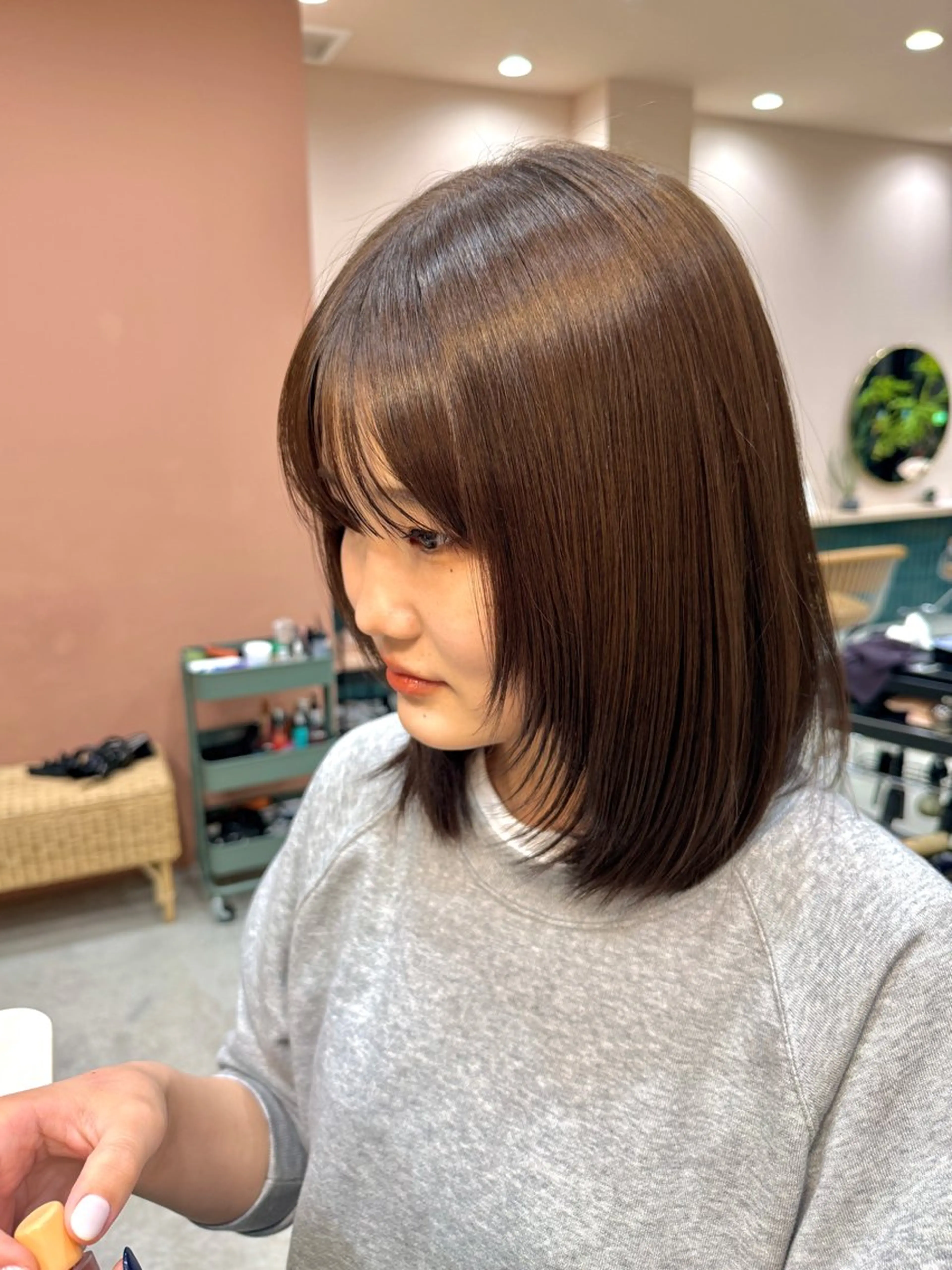 🌟minimoご新規先着10名様限定🌟70%offクーポン❣️シングルカラー🐝((ミディアムまでの写真