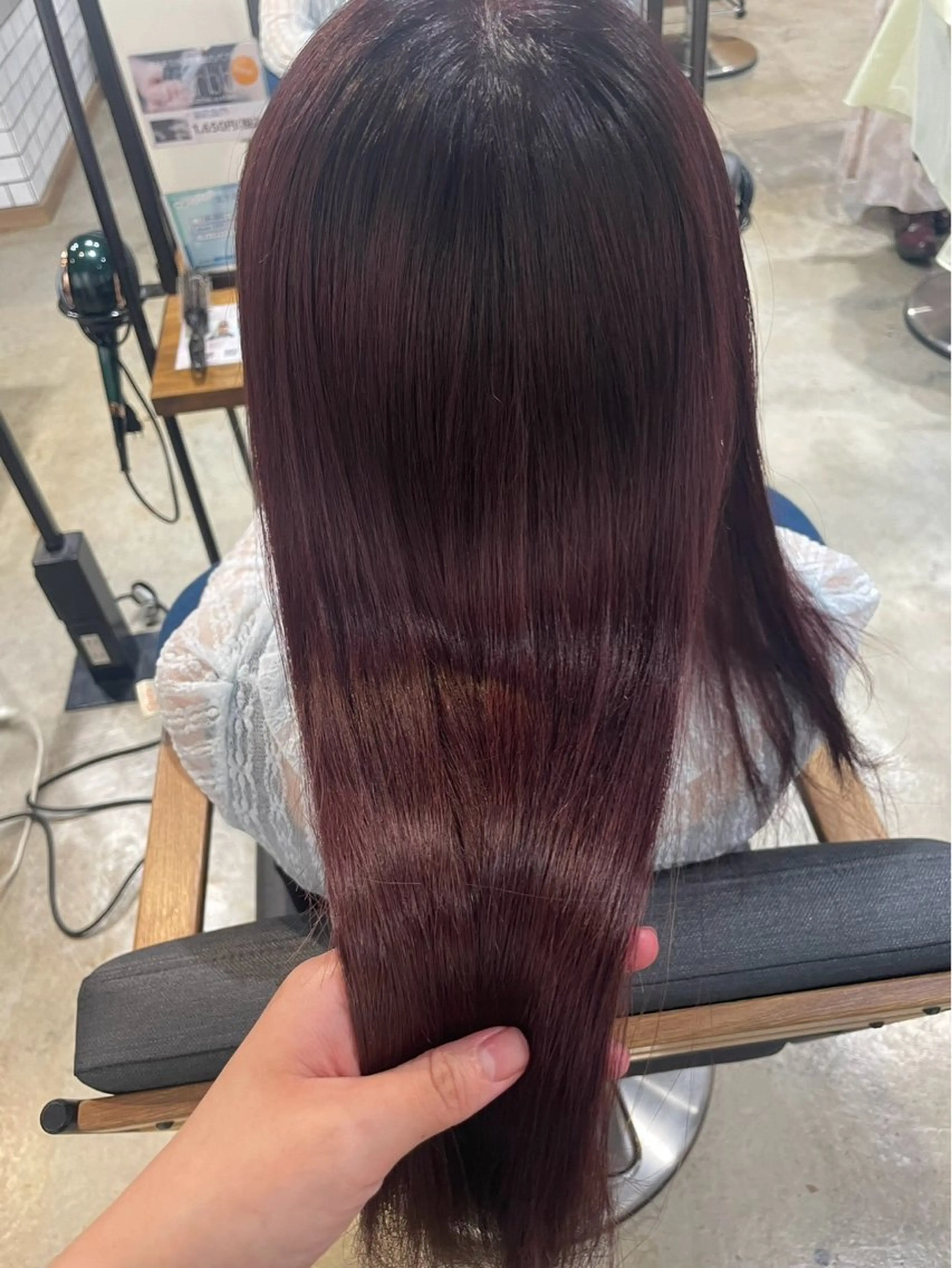 ロング ヘアカラー 暖色カラー🌺／ 髪質改善🌿／ゆうかのヘアスタイル