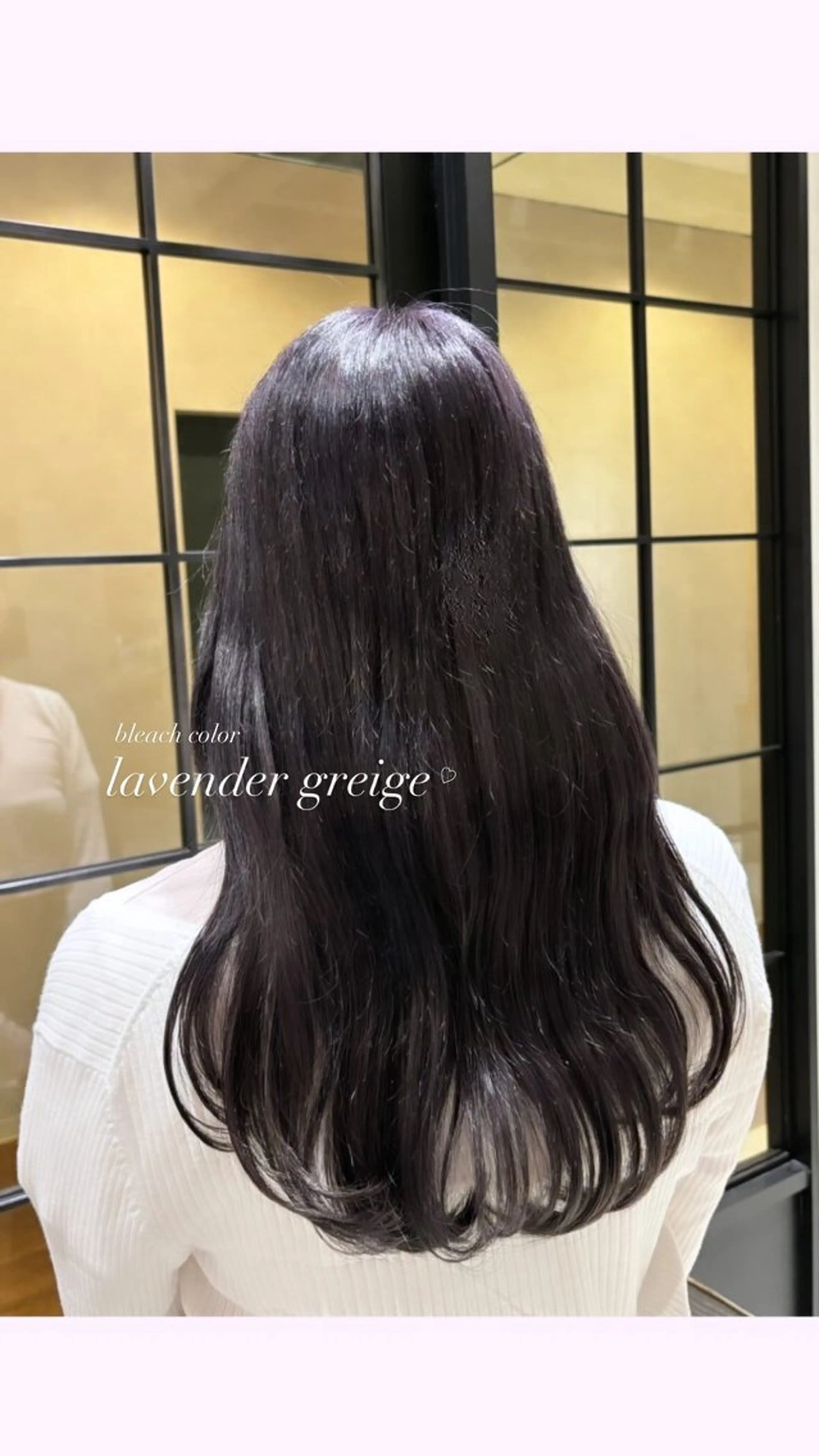 ロング カラー 𝒎𝒐𝒆🩰 名駅/ヘアメ/暖色♡のヘアスタイル