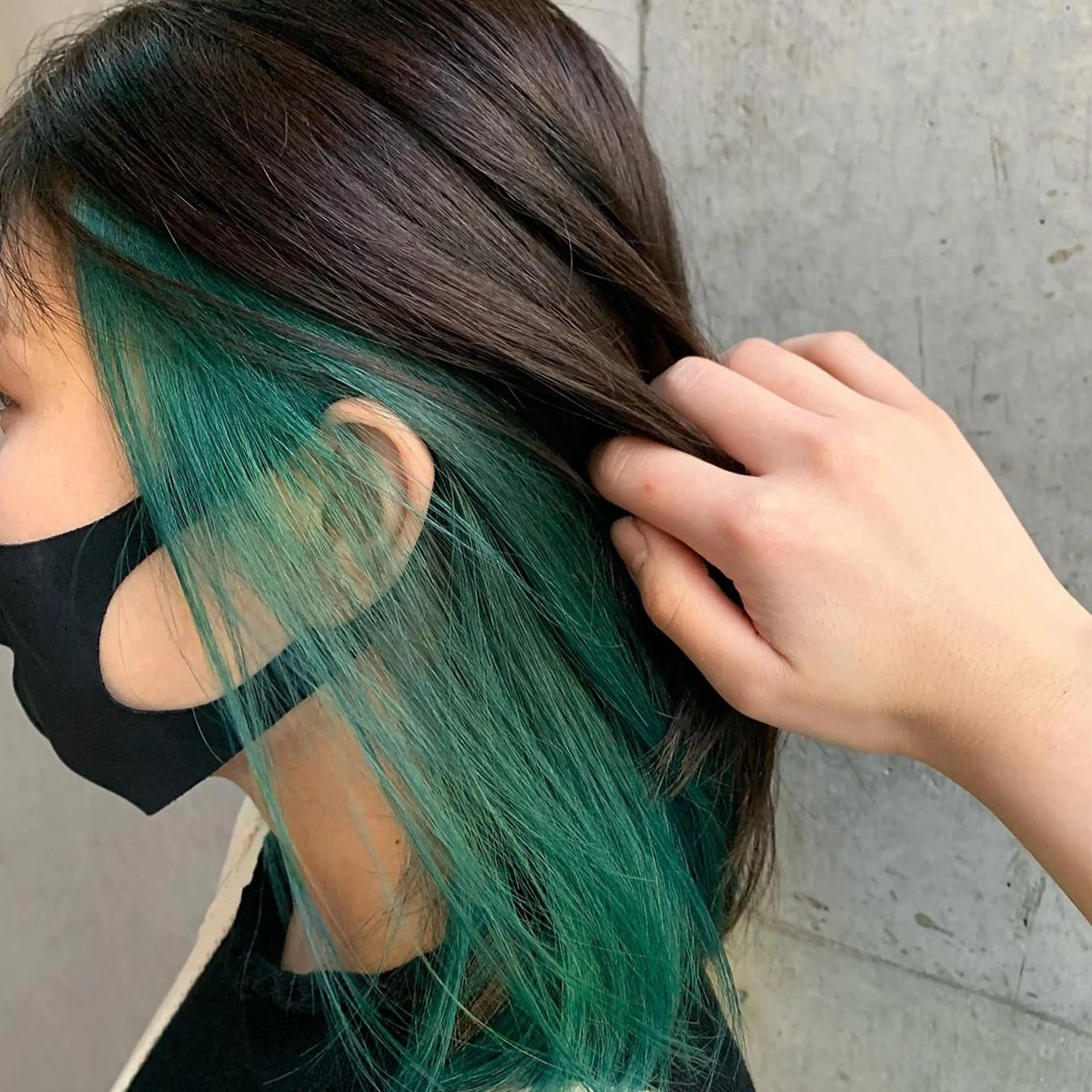 ミディアム カラー 奈良 優輝のヘアスタイル