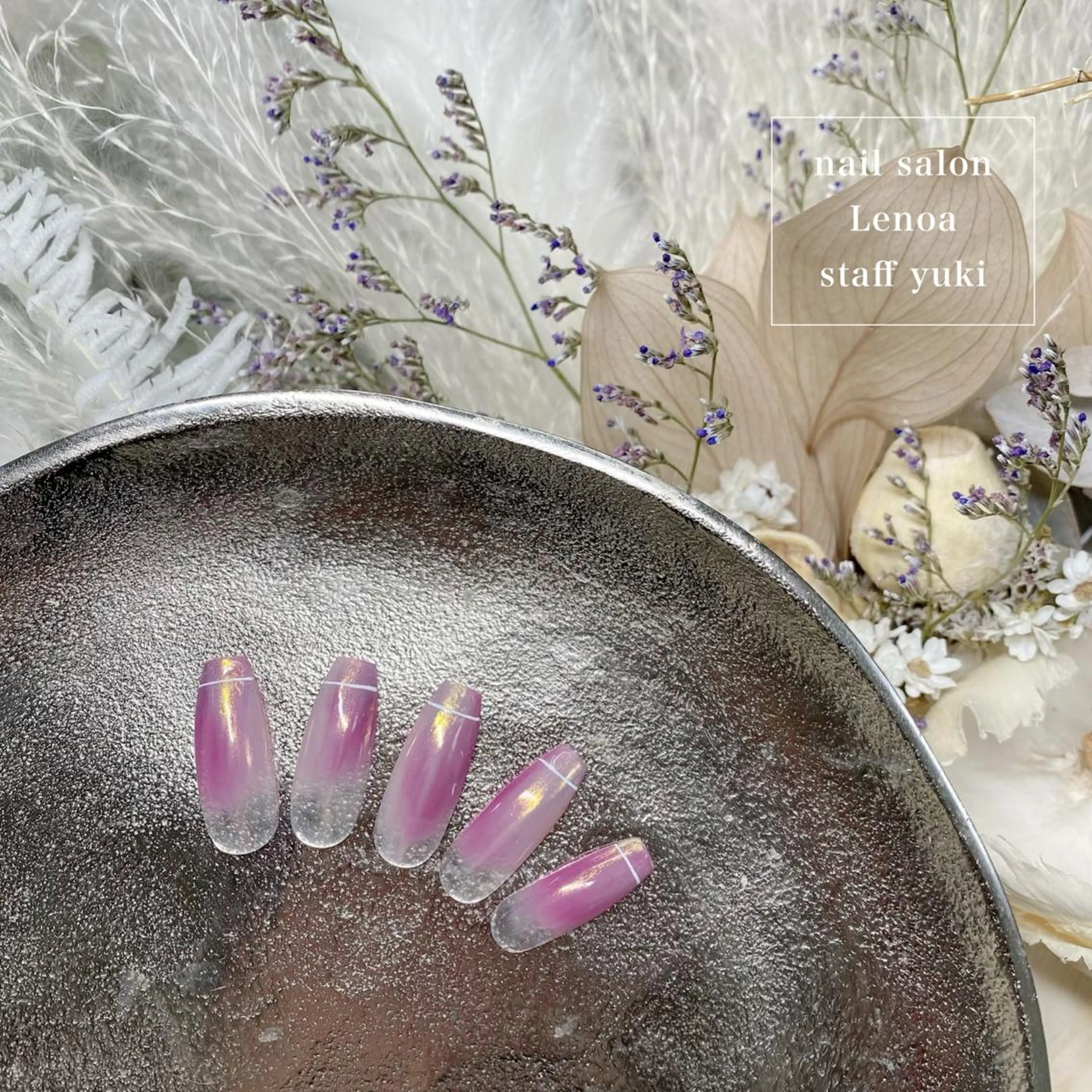 ネイル ハンドネイル Lenoa Yukiのネイルデザイン