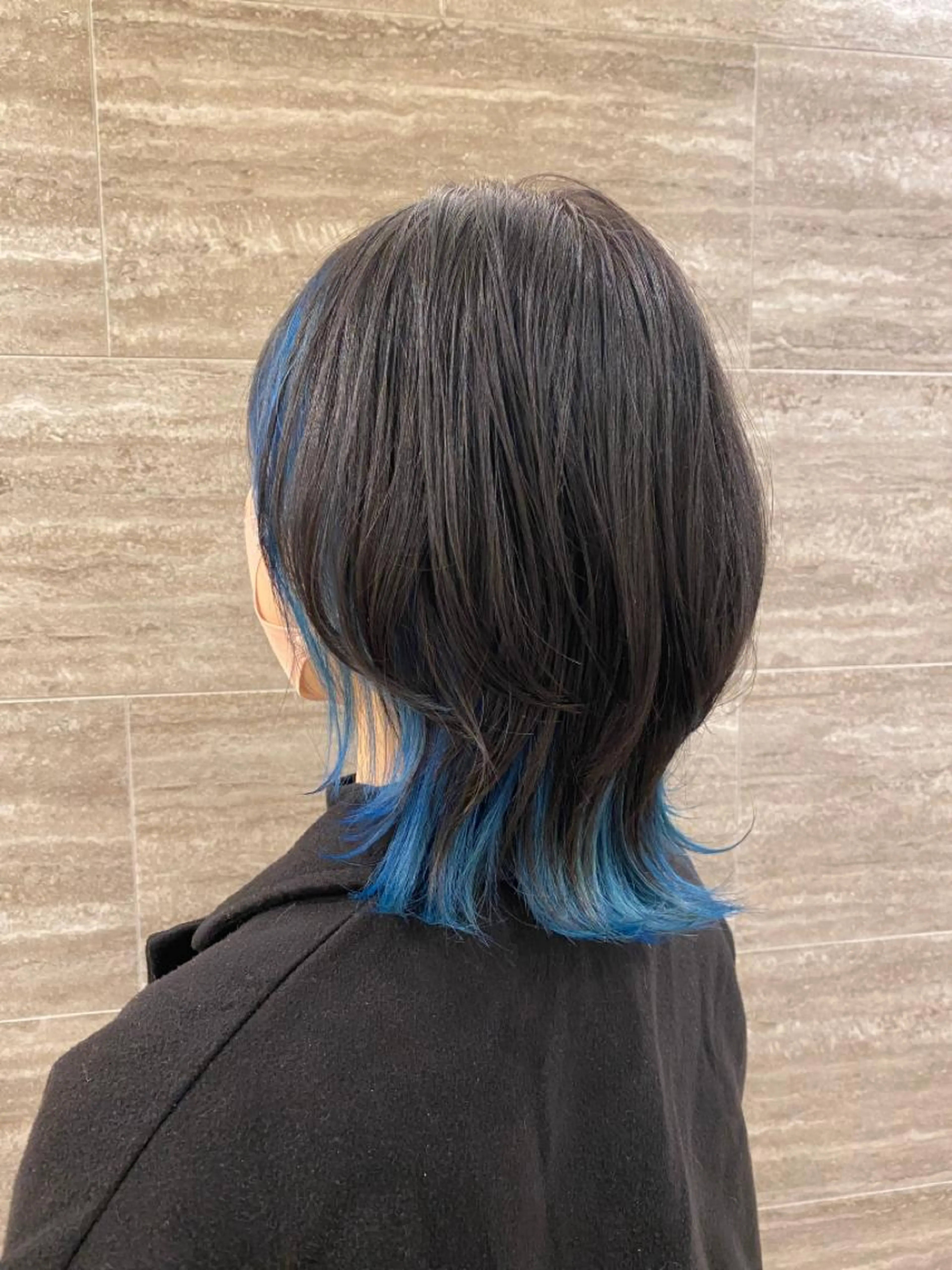 カット インナーダブルカラーの写真