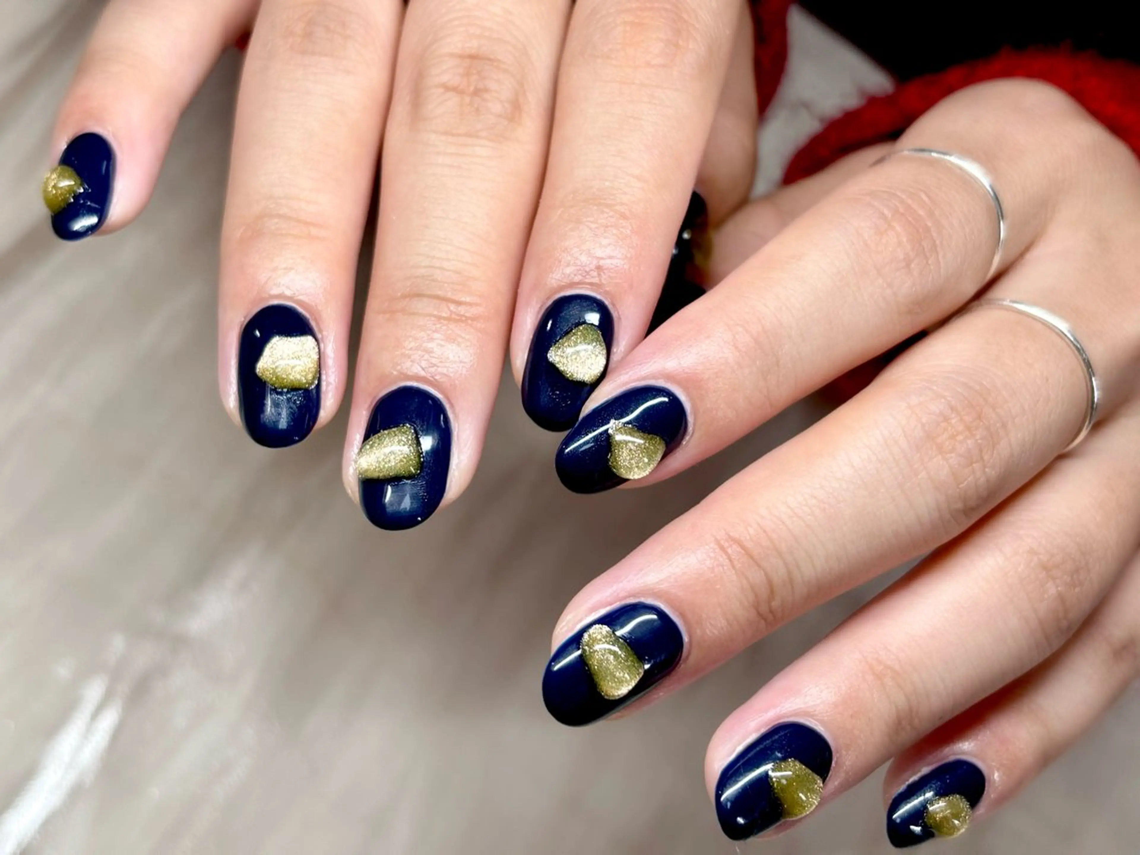 ネイル 持ち込み ニュアンスネイル ETE LUNA NAILのネイルデザイン