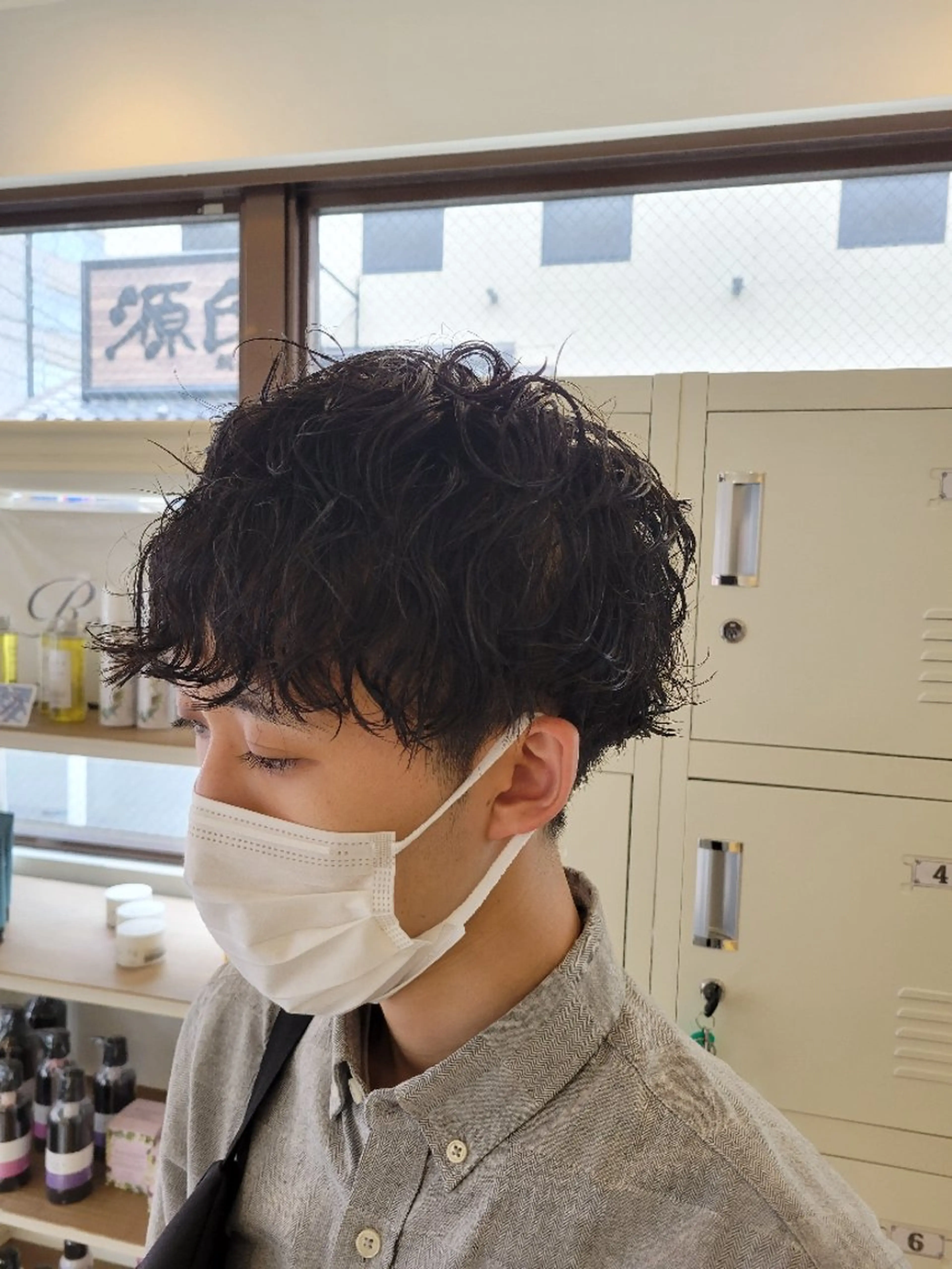 メンズ パーマ カット パーマ レイヤー/ショート /山田譲治✂️のヘアスタイル