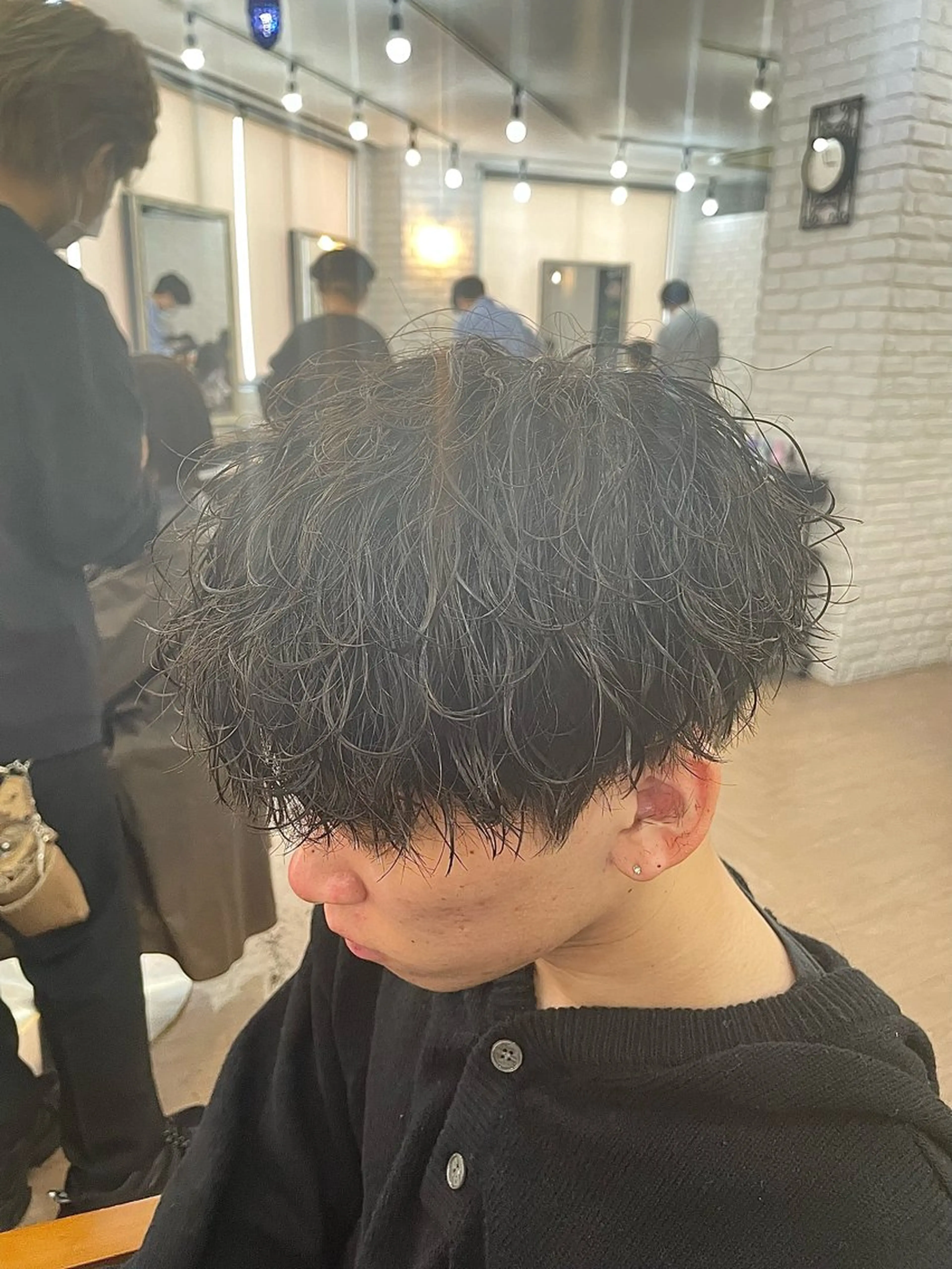 パーマ メンズ メンズパーマ 波巻きパーマ カット パーマ 【マンツーマン接客】 ✂︎🟡酒井司🟡のヘアスタイル