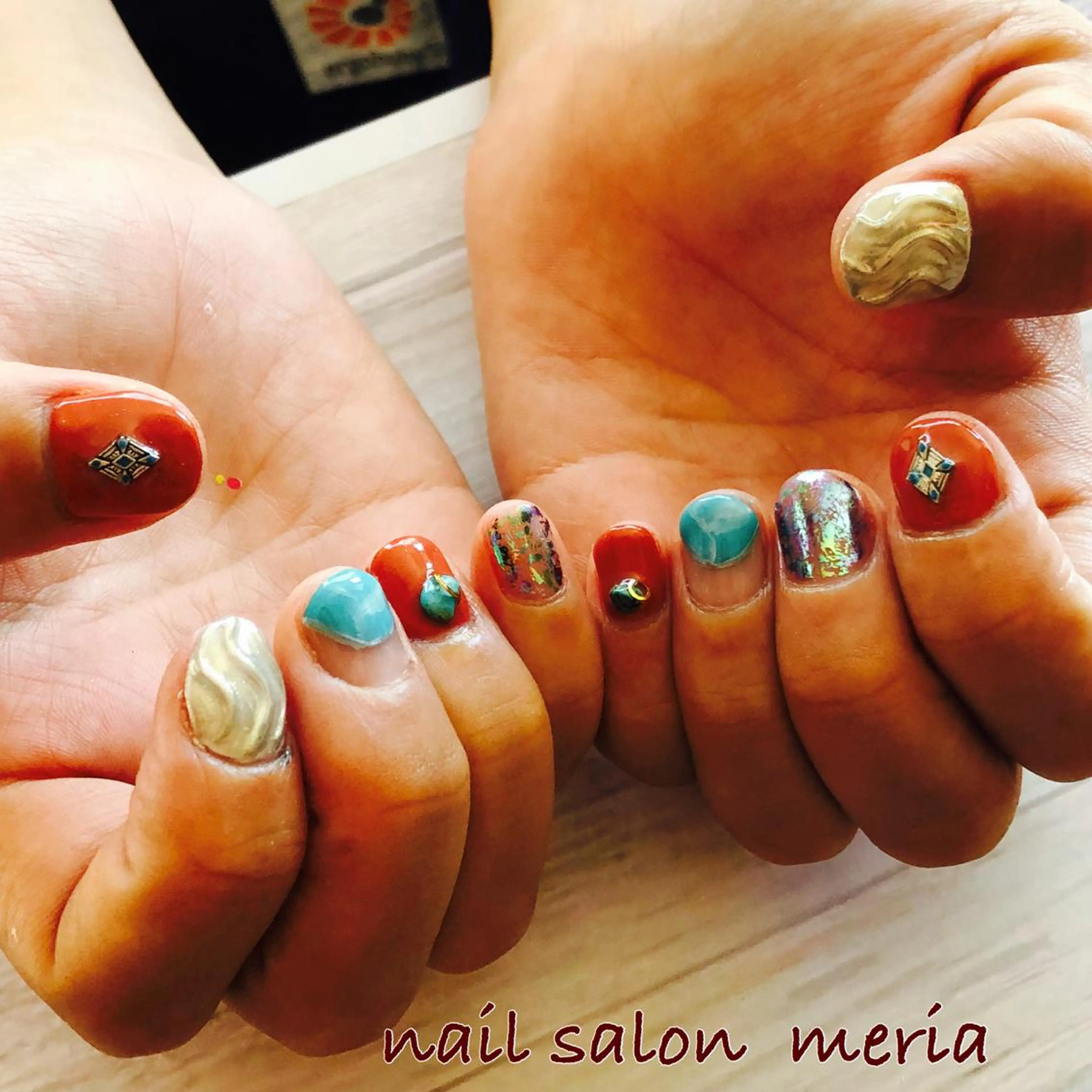 ネイル ハンドネイル ビューティーサロン meriaのネイルデザイン