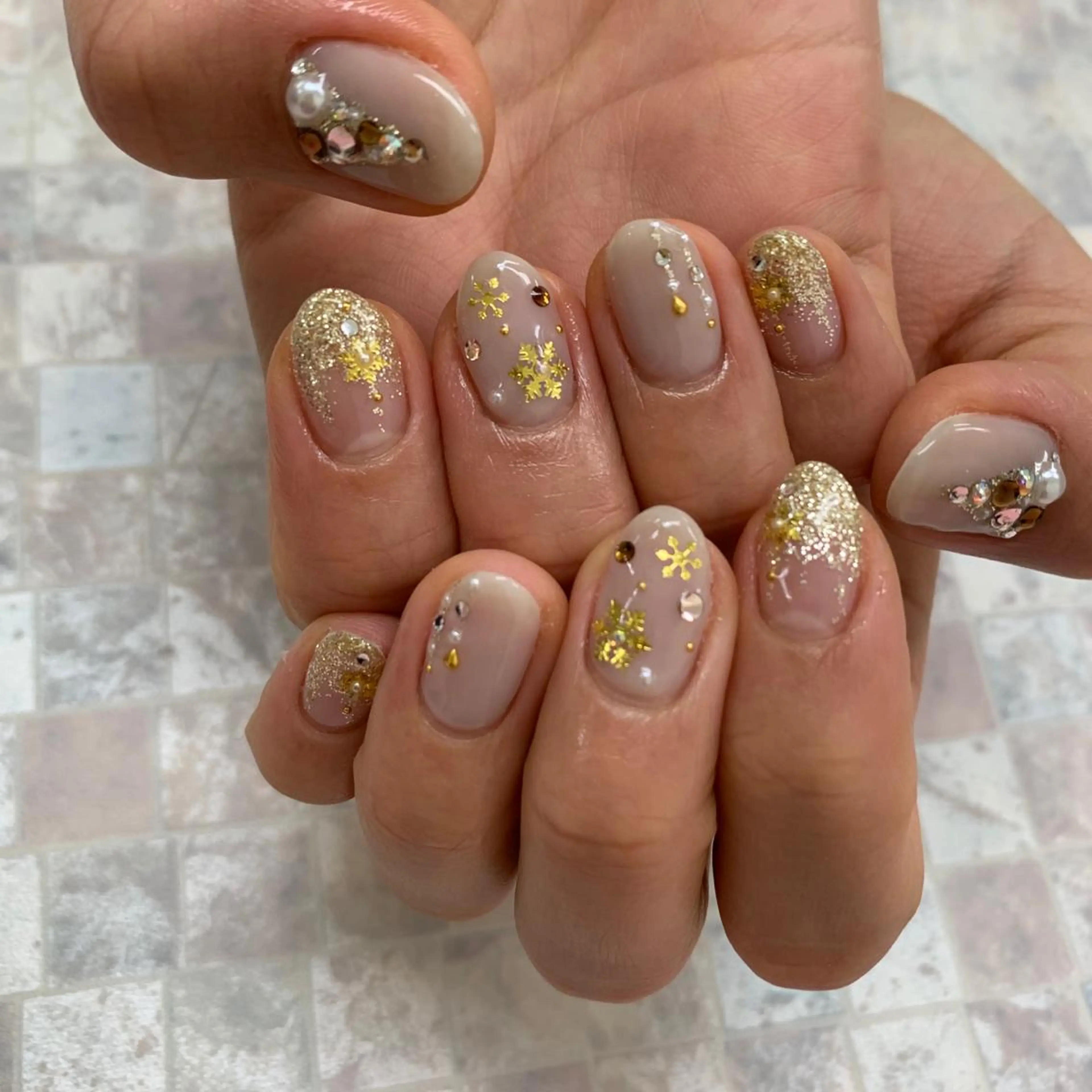 ネイル ハンドネイル 五十嵐 美智のネイルデザイン