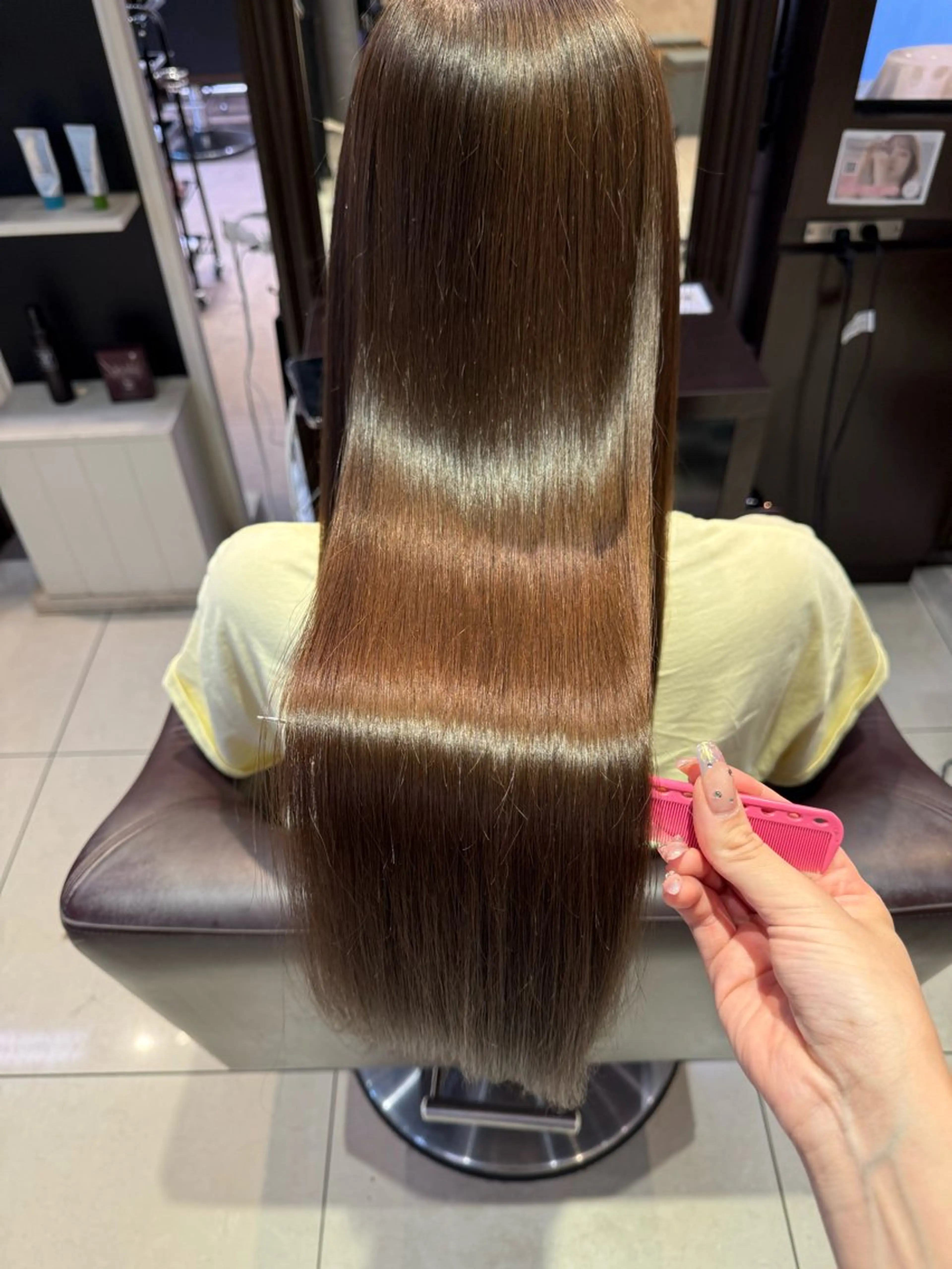 ロング 【髪質改善💎韓国風 レイヤー🌷】山川のヘアスタイル