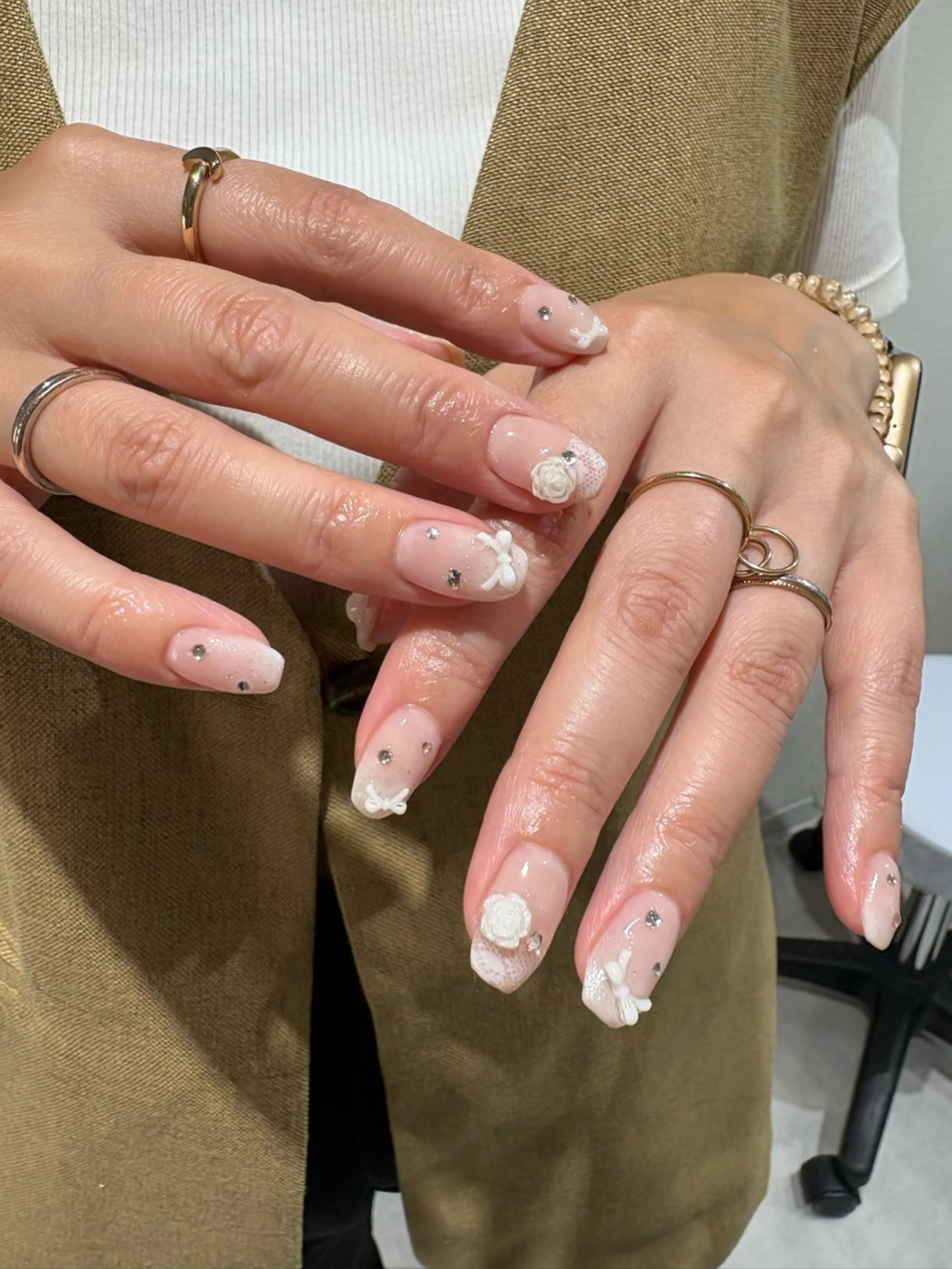 ネイル ハンドネイル saki 大阪市平野区ネイルのネイルデザイン