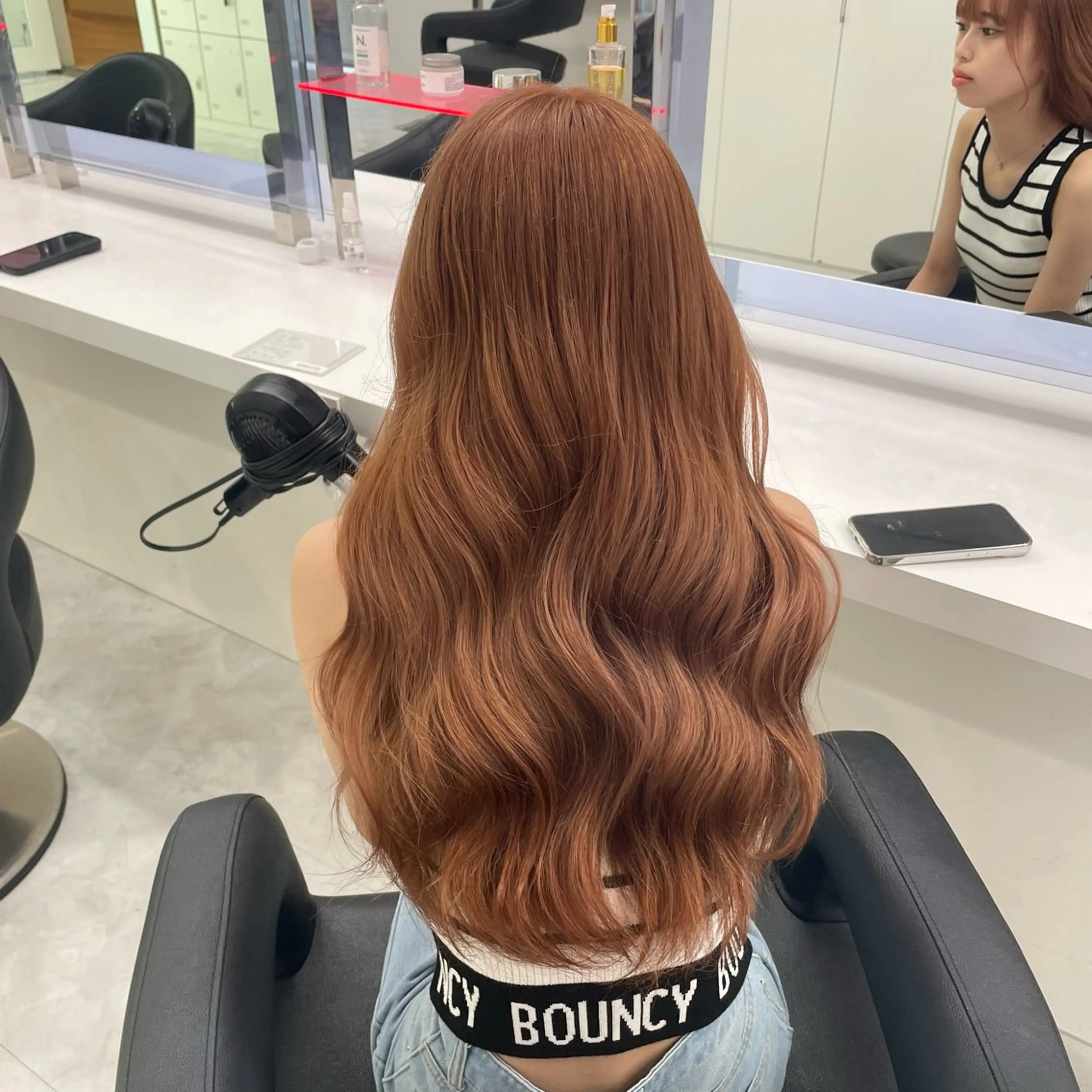 ロング カラー ヘアアレンジ 韓国メンズヘア 🪽maika🪽のヘアスタイル