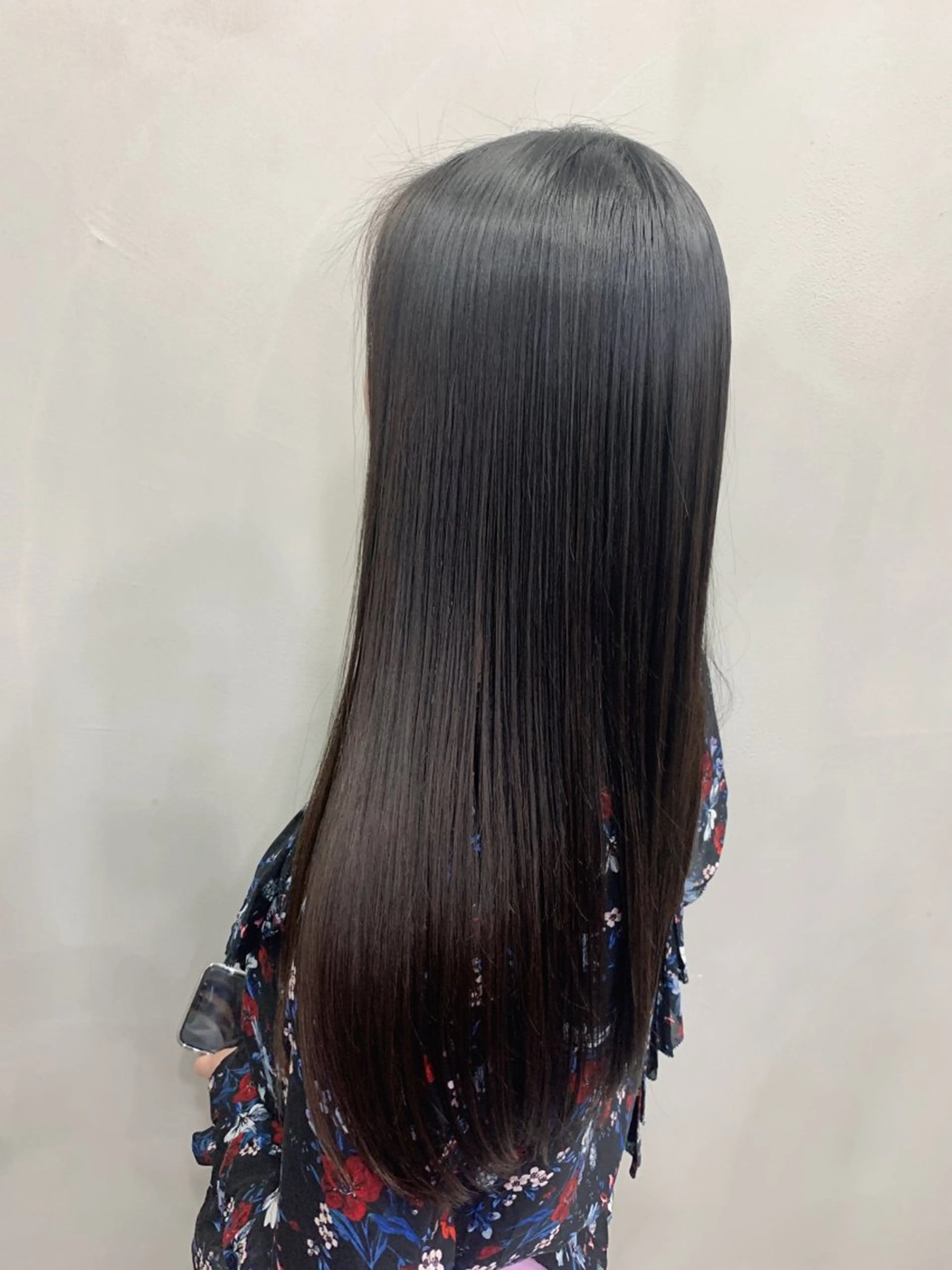 ロング カラー 髪質改善 トリートメント 木下 旬起のヘアスタイル