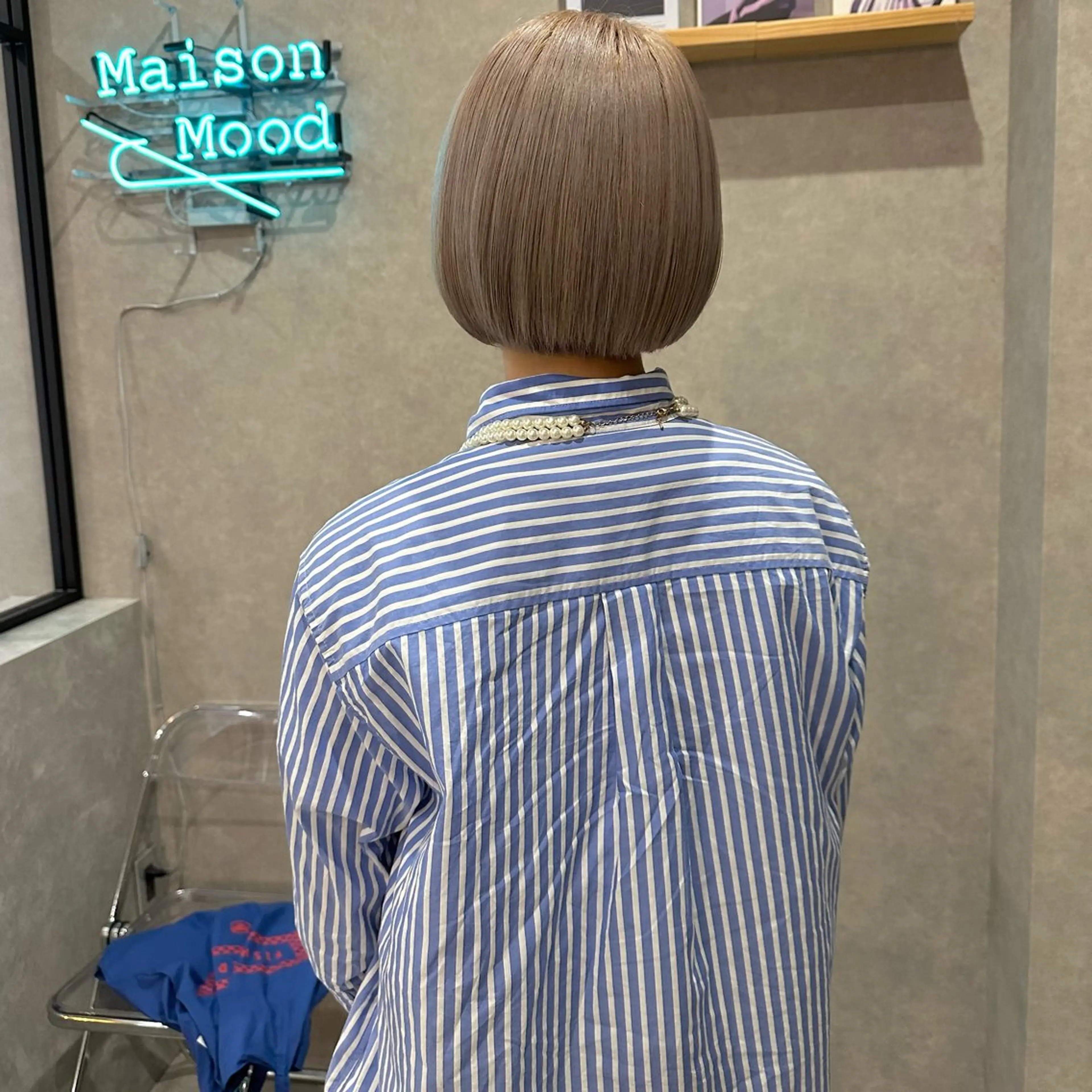 ショート カラー はちすか るかのヘアスタイル