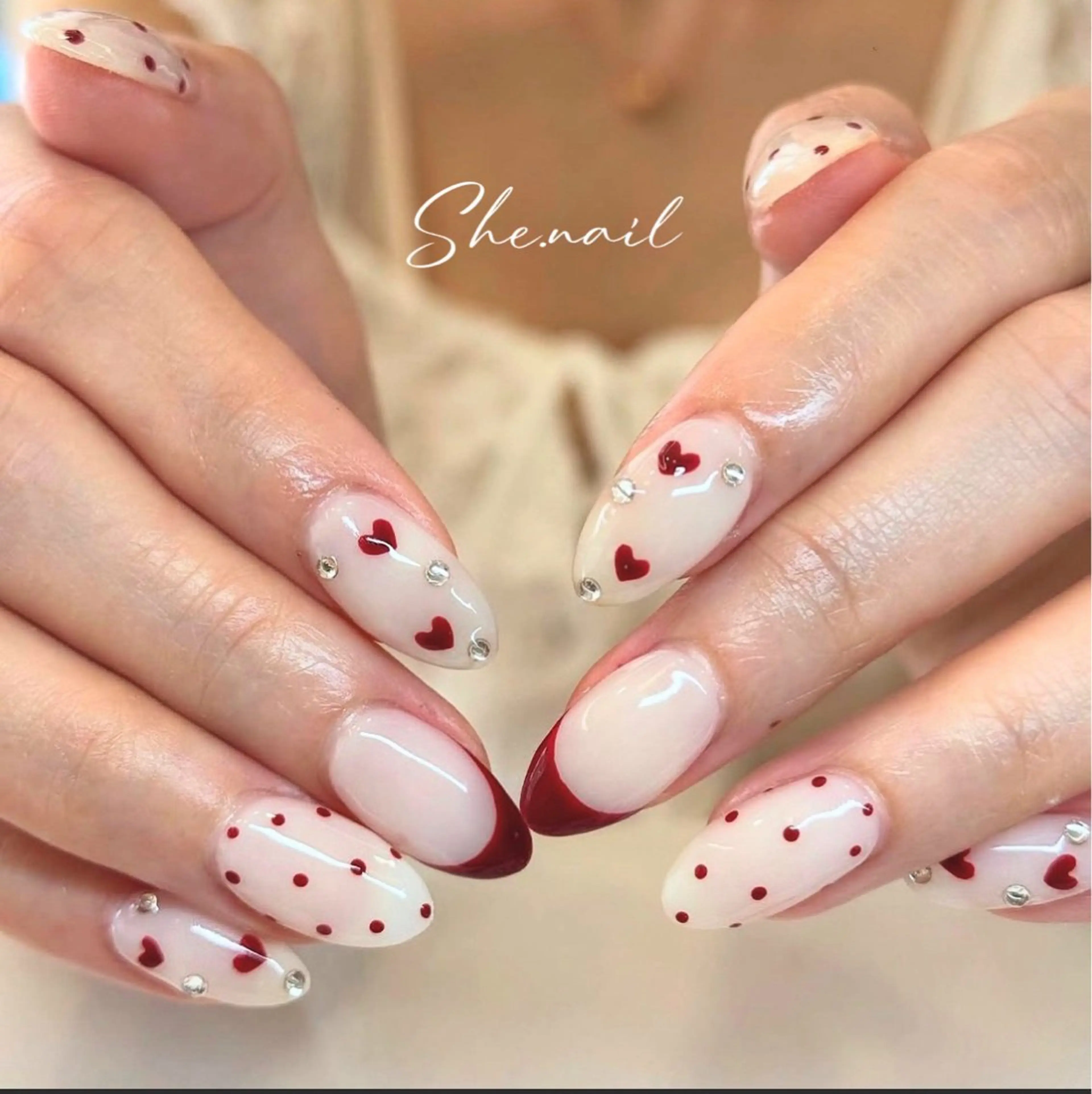 ネイル シンプルネイル ハンドネイル SHE. Nail Otsukaのネイルデザイン