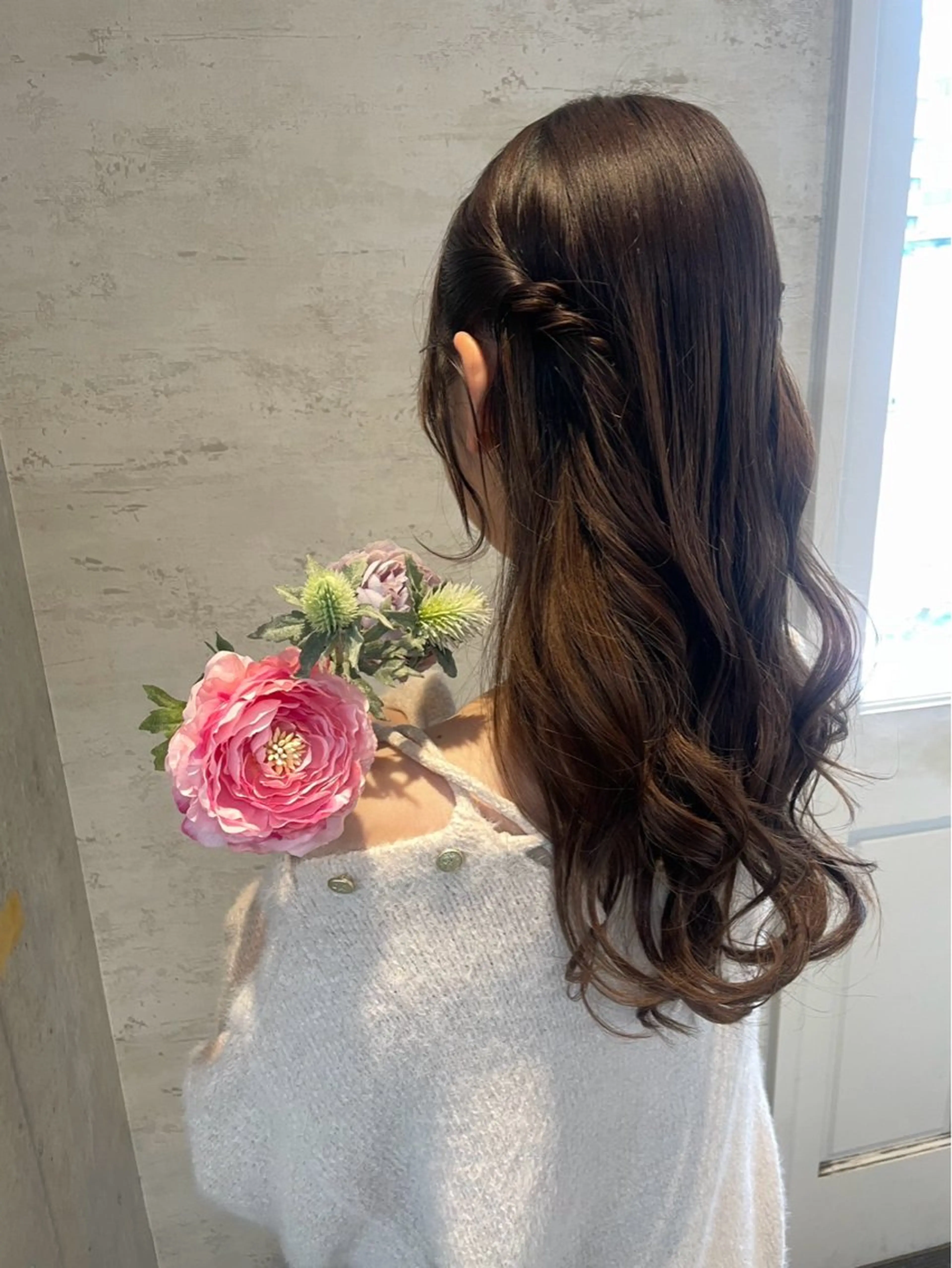 ロング ヘアアレンジ 美髪× ヘアセット✨Araiのヘアスタイル
