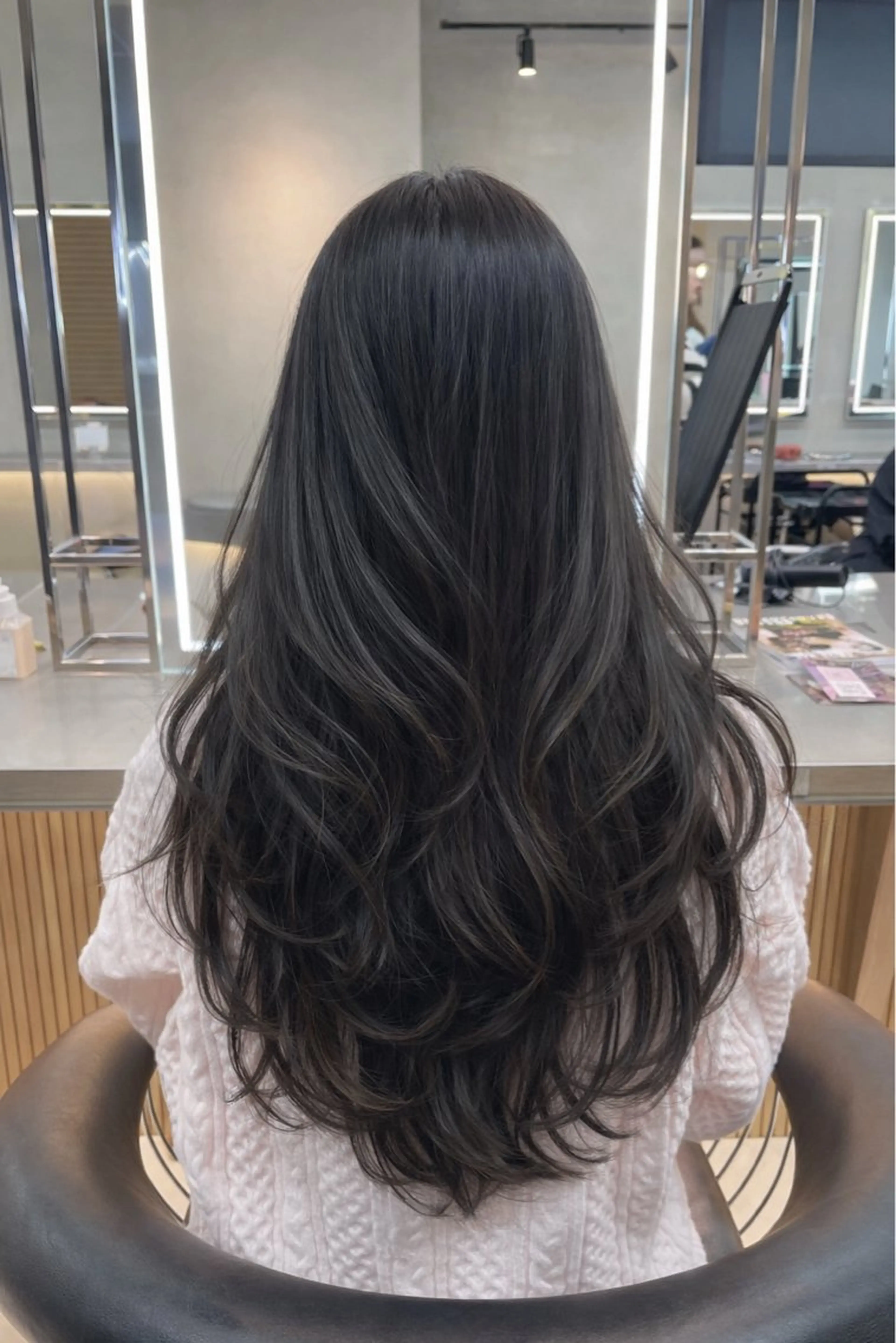 ロング カラー 韓国ヘア/レイヤー Londエレンのヘアスタイル