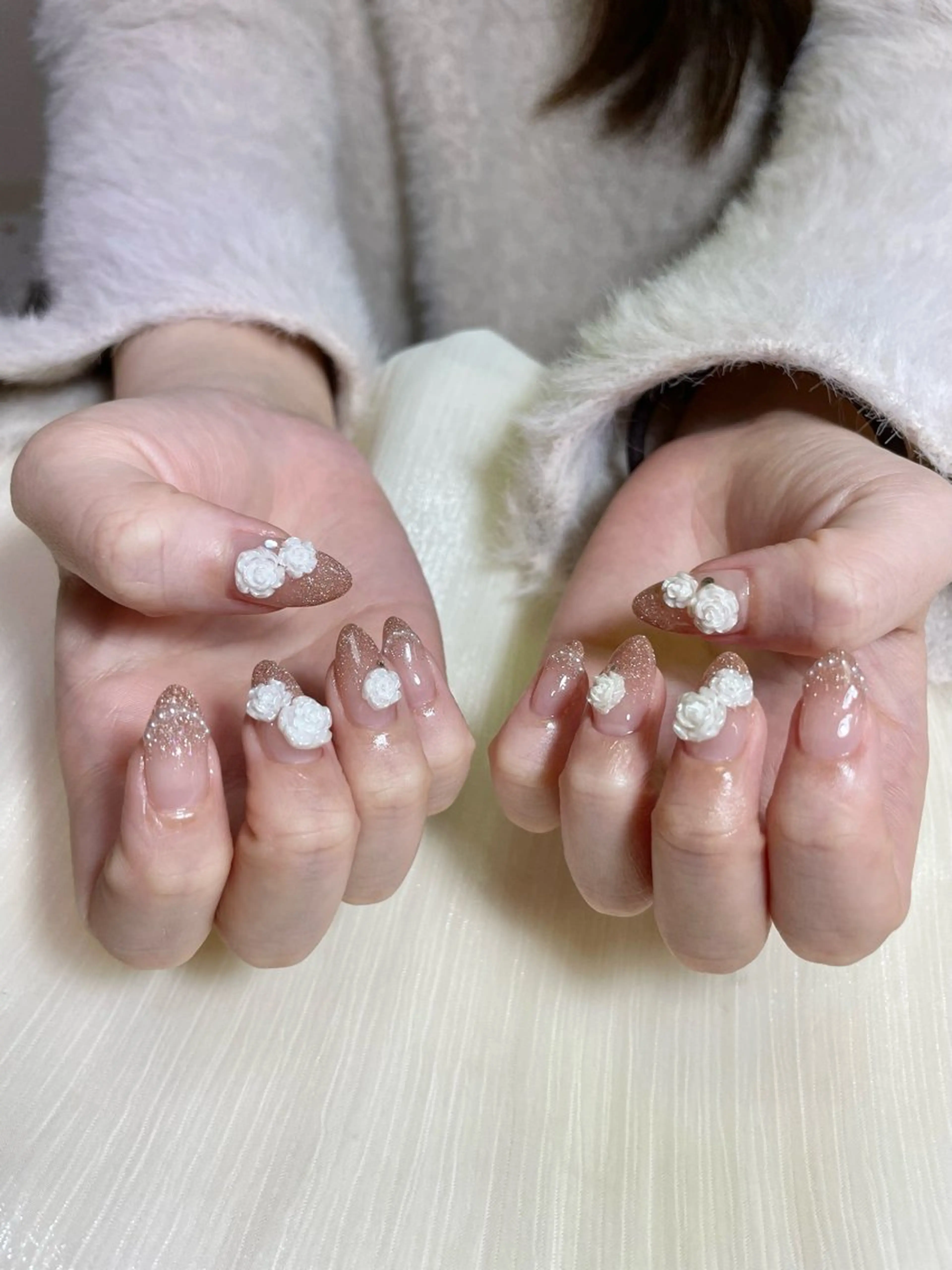 ネイル ハンドネイル ハンドケア 🍑 momo_nailのネイルデザイン
