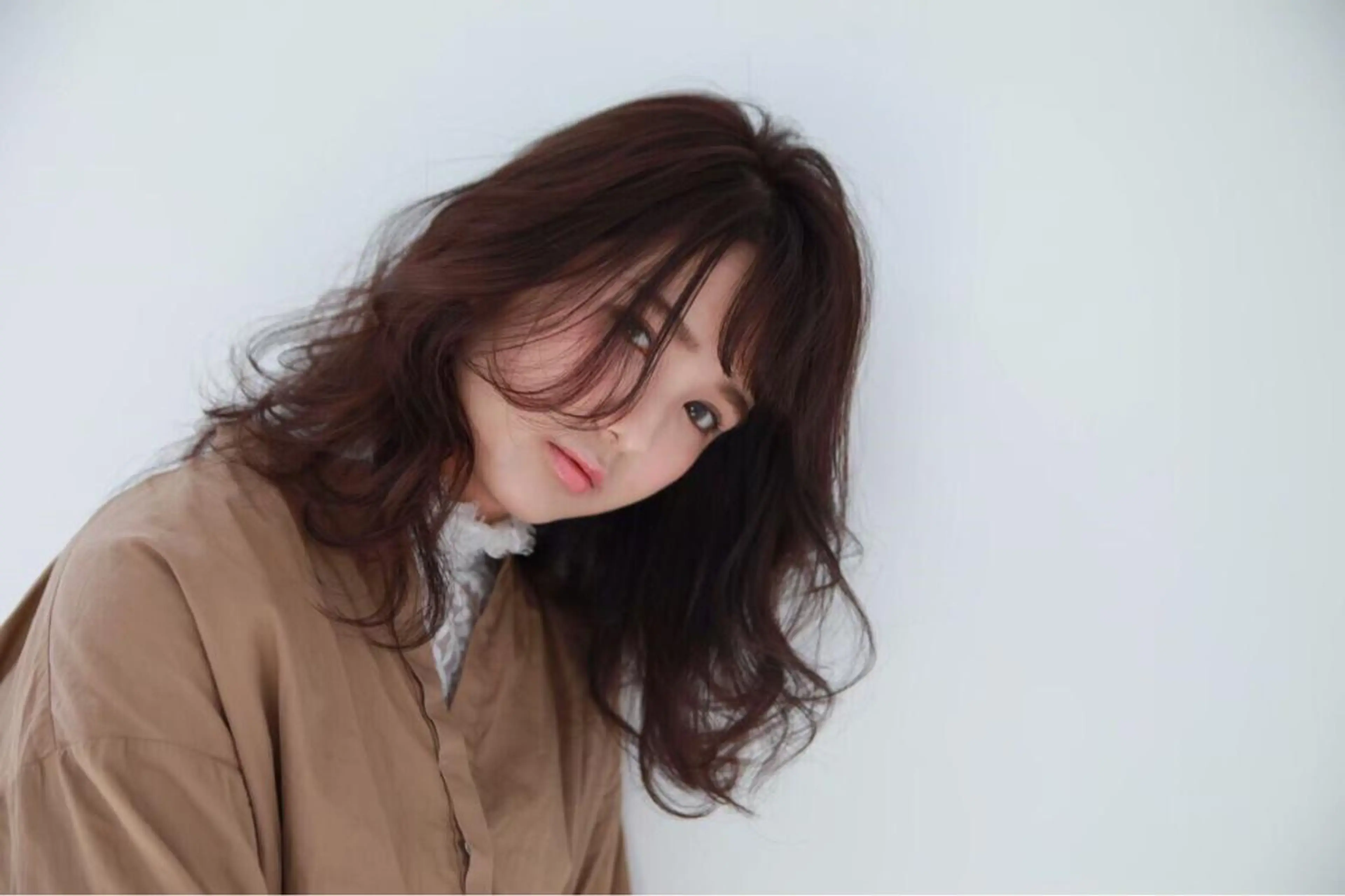 ミディアム カラー パーマ ヘアアレンジ メンズ キッズ ネイル マツエク・マツパ ヘアカラー EnBlesS西宮 マンツーマン神道有基のヘアスタイル