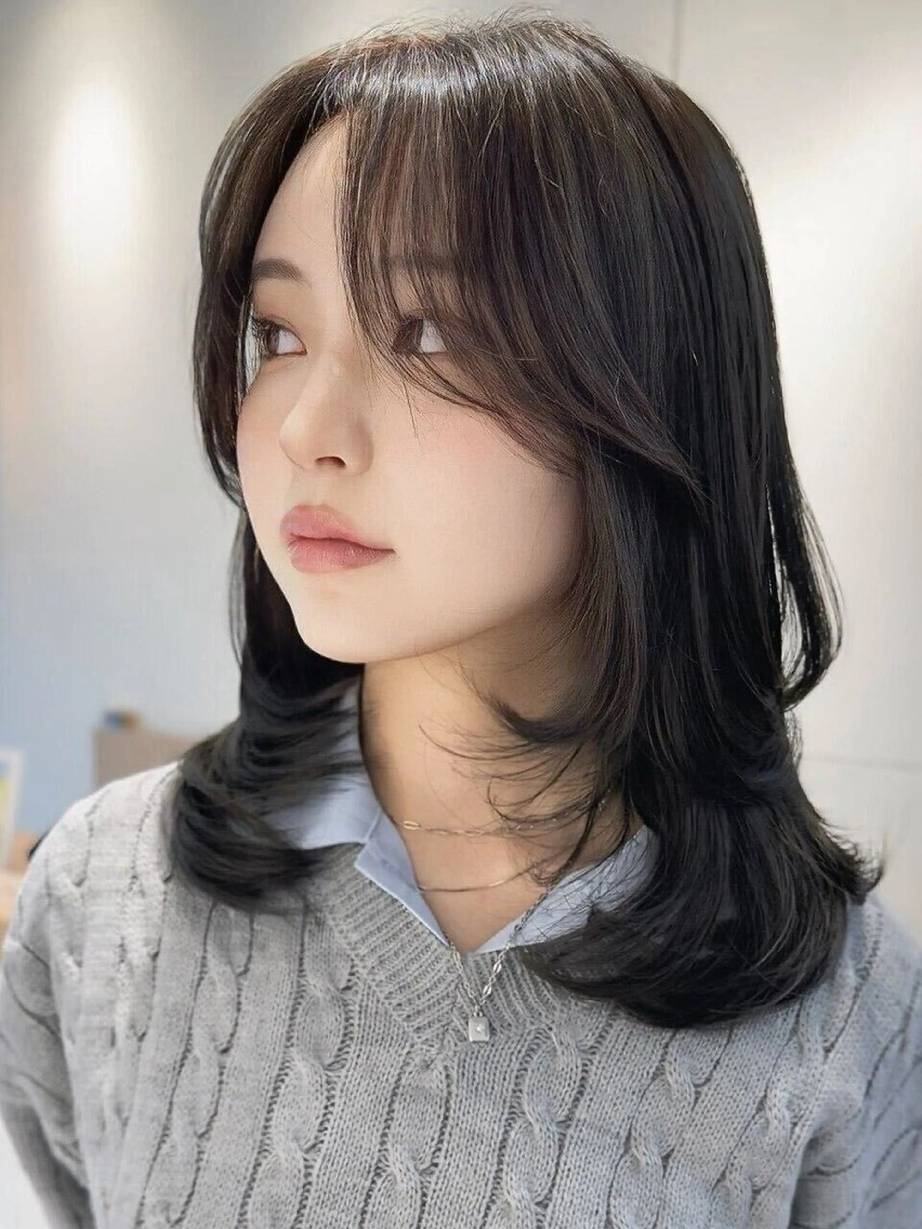 ロング カラー ベージュカラー ケアカラー 髪質改善 レイヤーカット トリートメント カット ヘアカラー トリートメント 髪質改善 髪質改善カラーゆうひのヘアスタイル