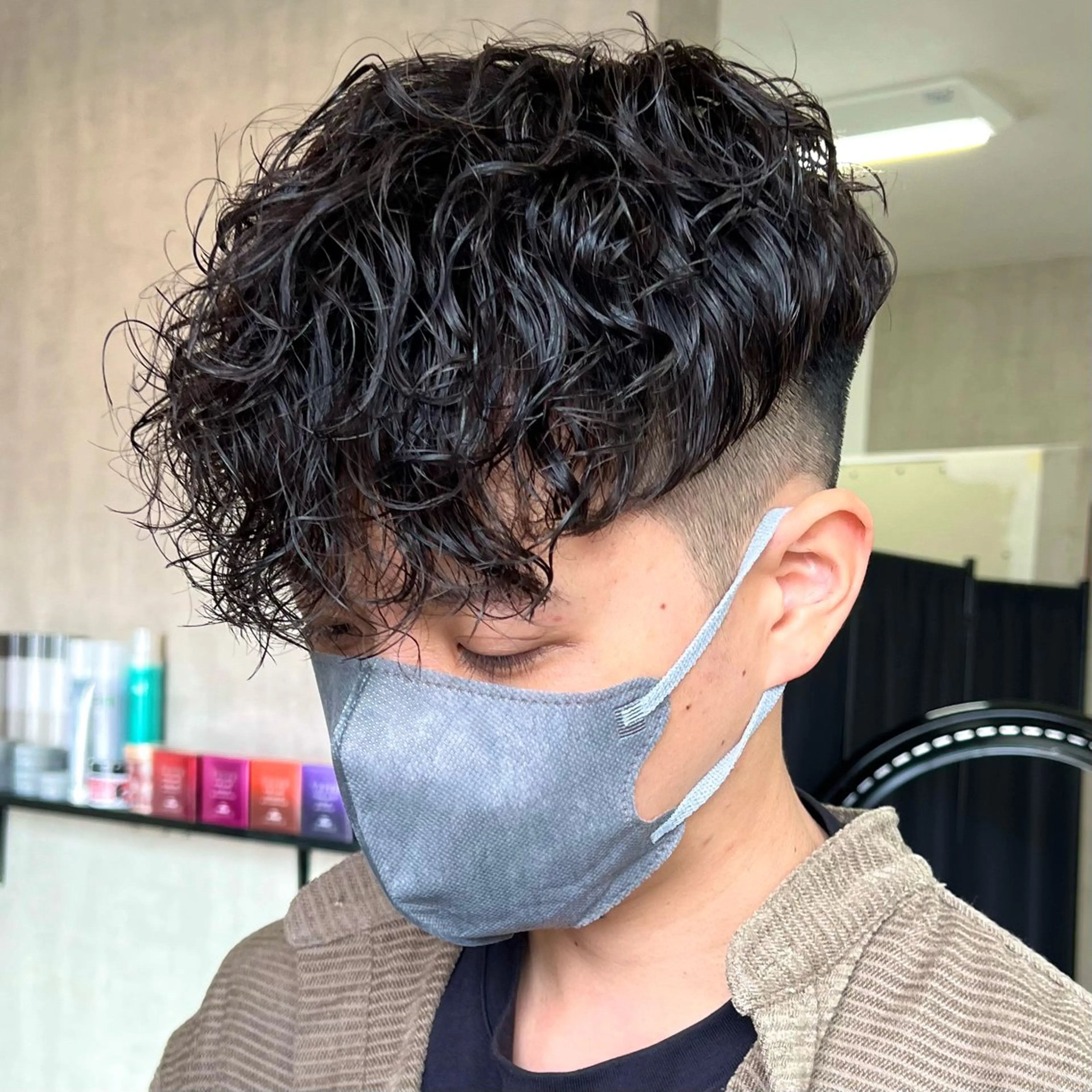 パーマ メンズ カット パーマ 💡似合わせのプロ 💡takutoのヘアスタイル